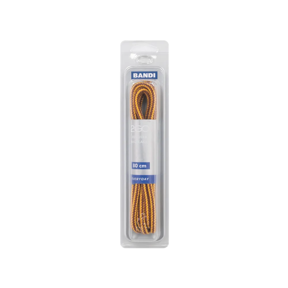 2GO Brune/Gule Snrebnd 80 cm