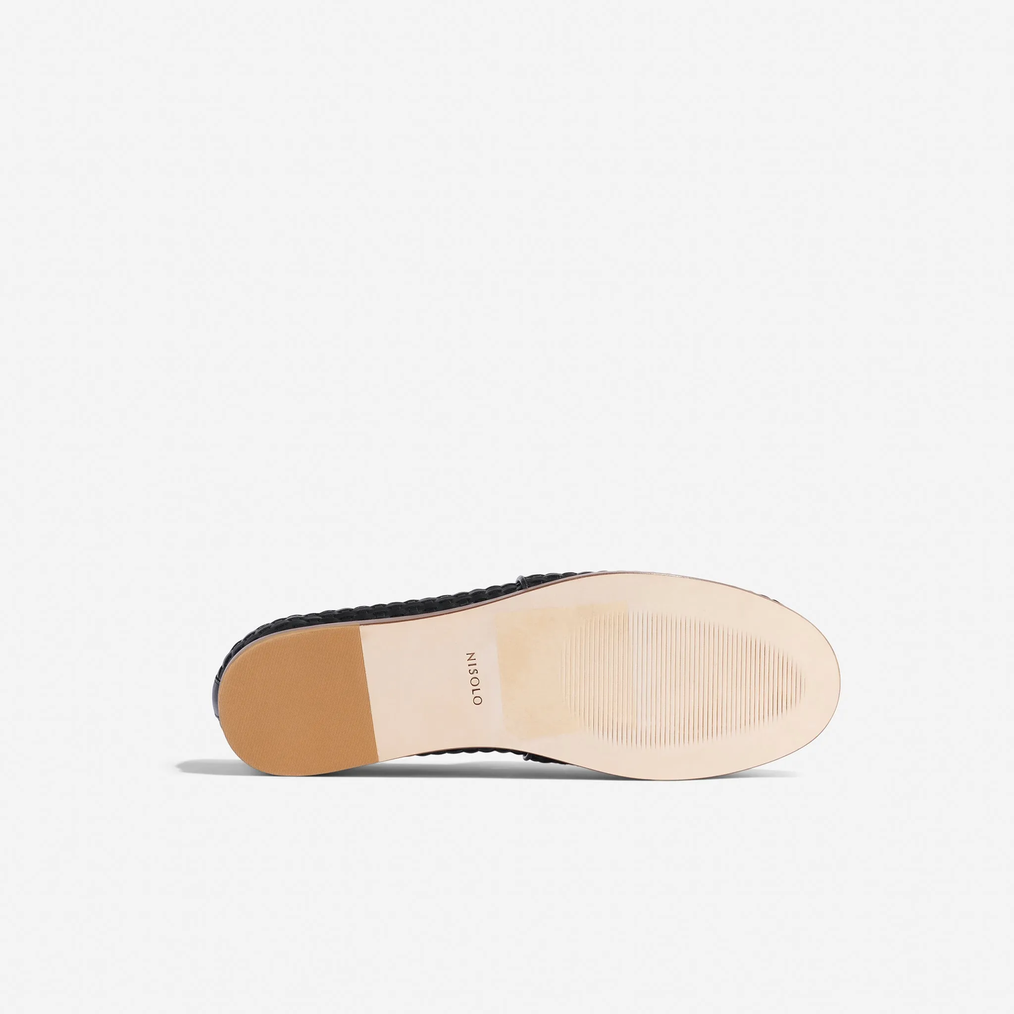Alejandro Woven Slip-On 2.0 Woven Black -NISOLO