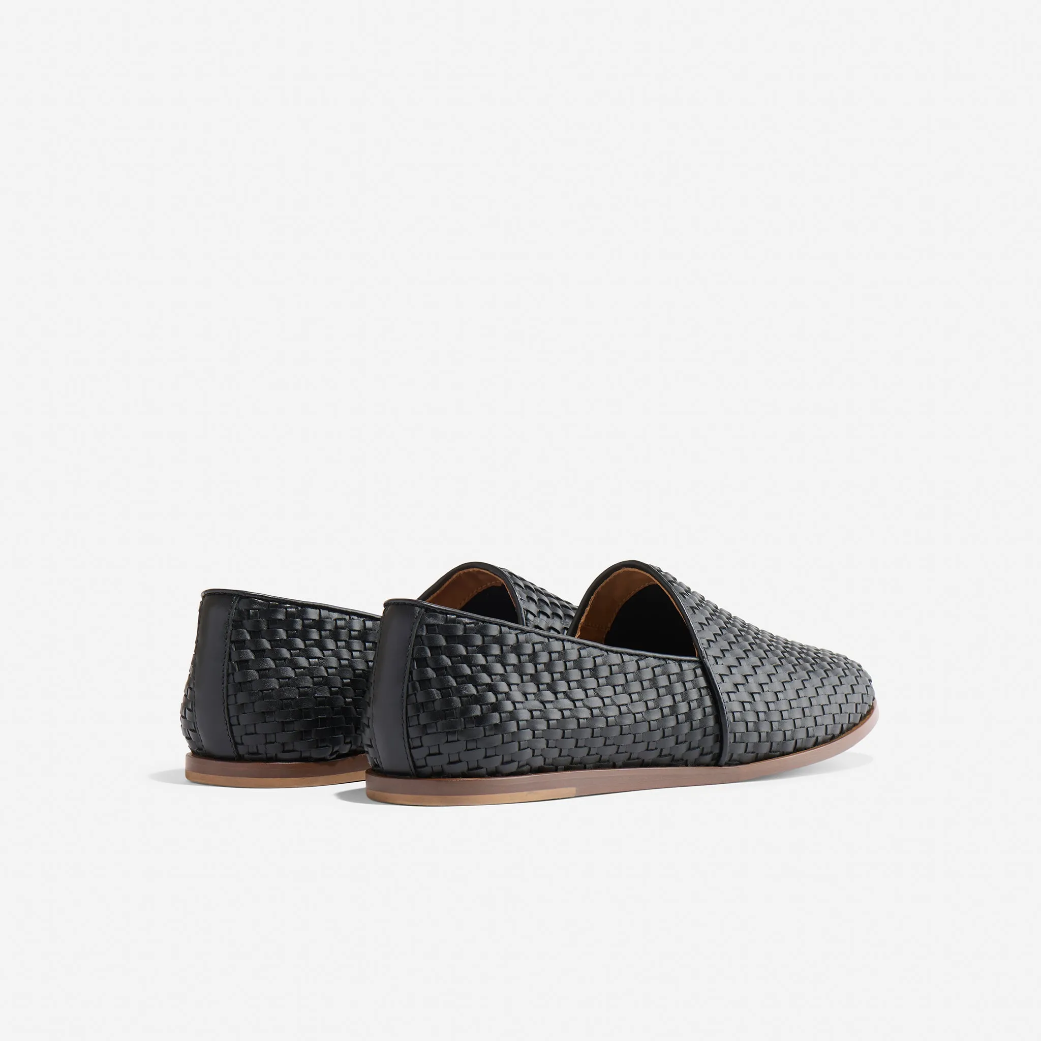 Alejandro Woven Slip-On 2.0 Woven Black -NISOLO