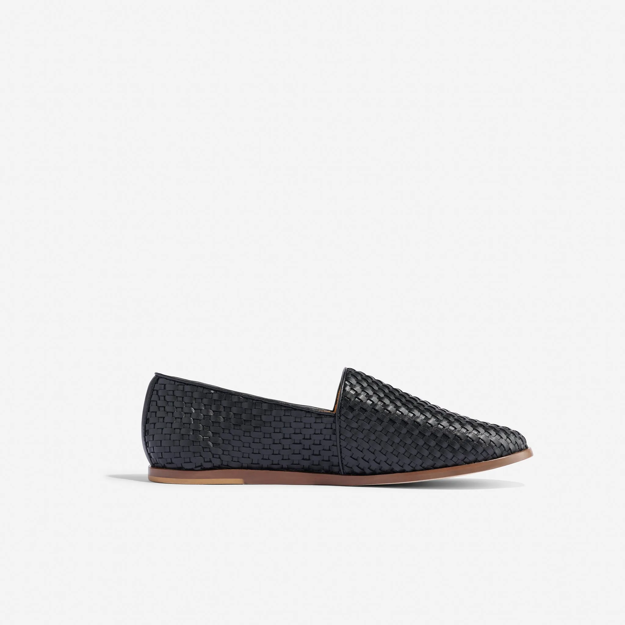 Alejandro Woven Slip-On 2.0 Woven Black -NISOLO