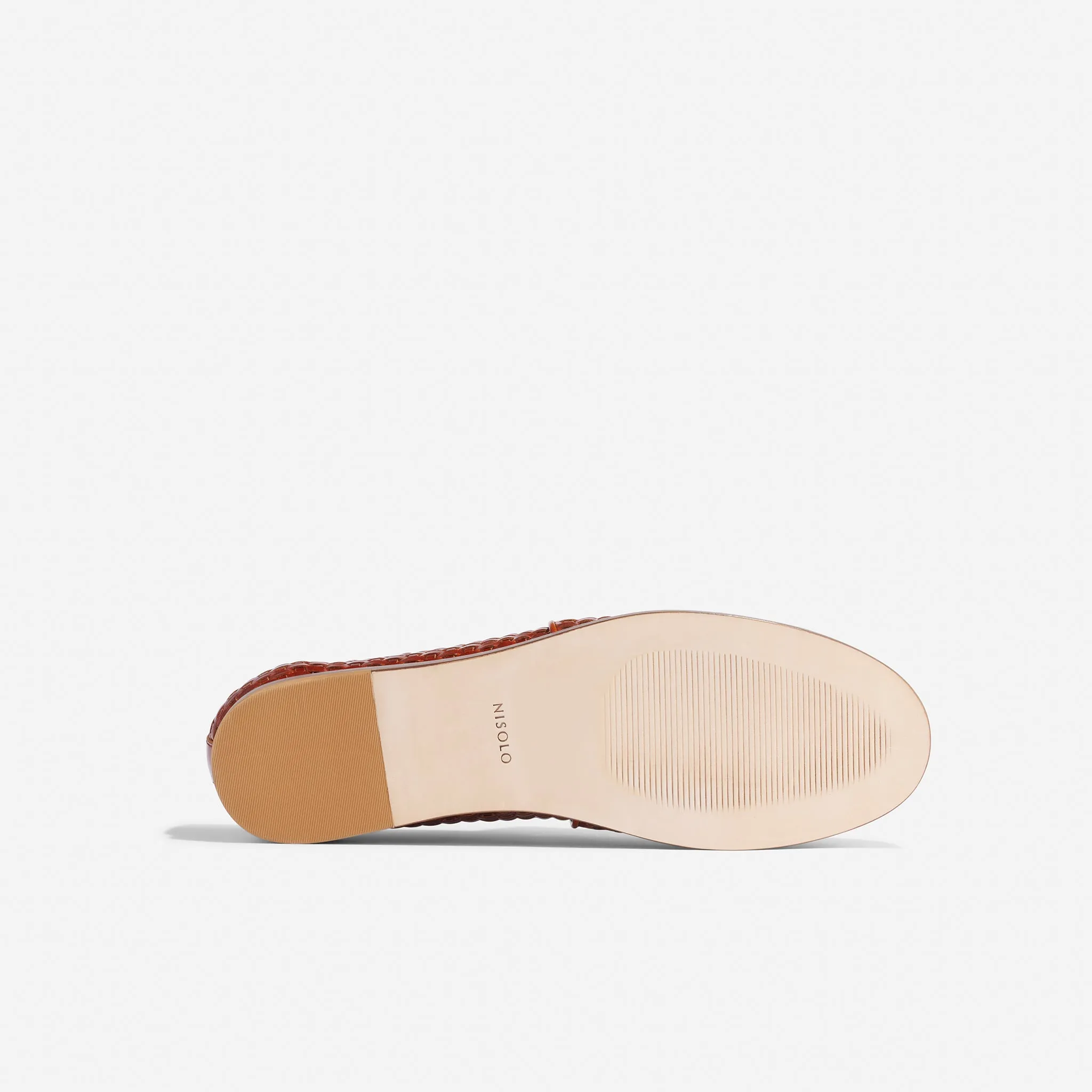 Alejandro Woven Slip-On 2.0 Woven Brandy -NISOLO