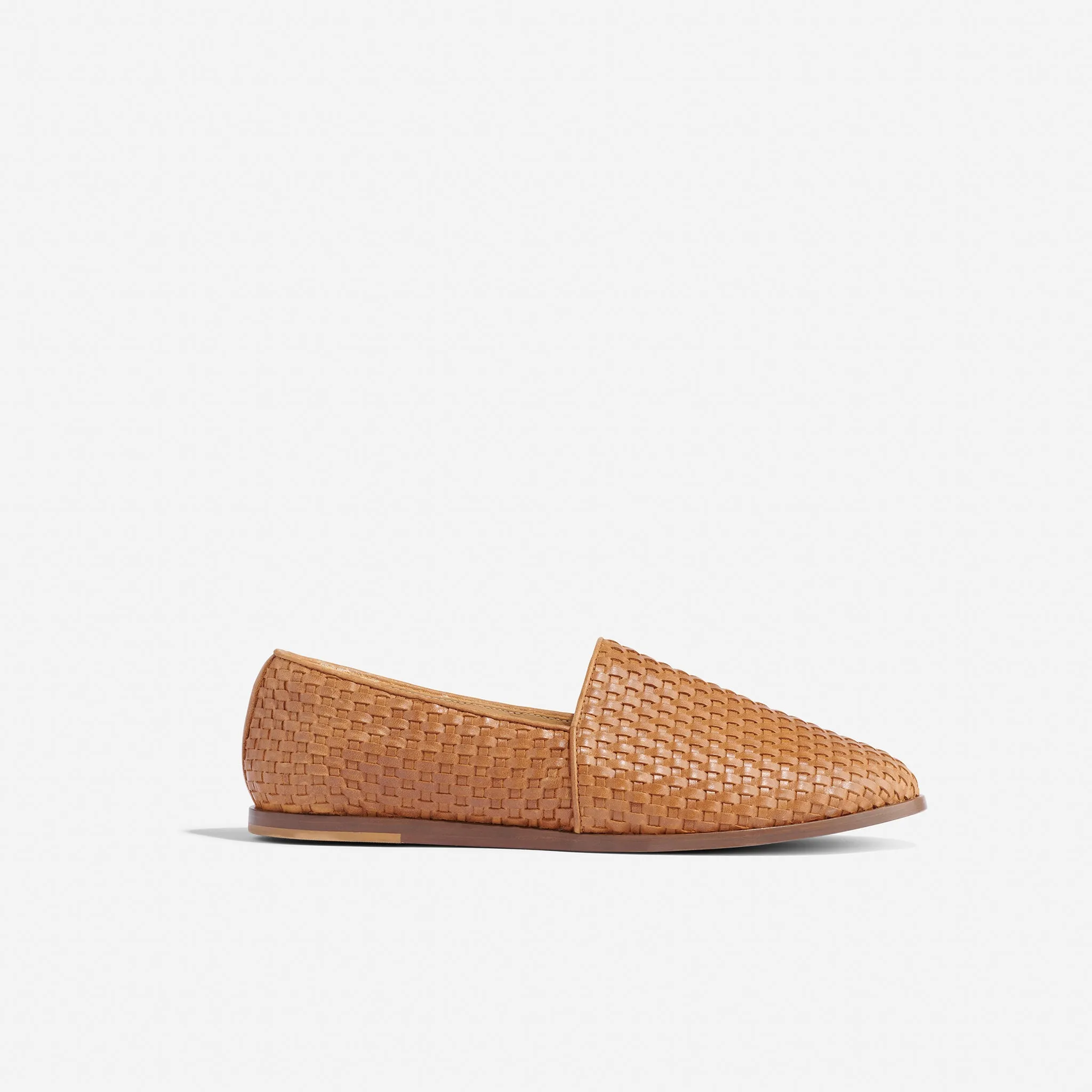 Alejandro Woven Slip-On 2.0 Woven Brown -NISOLO