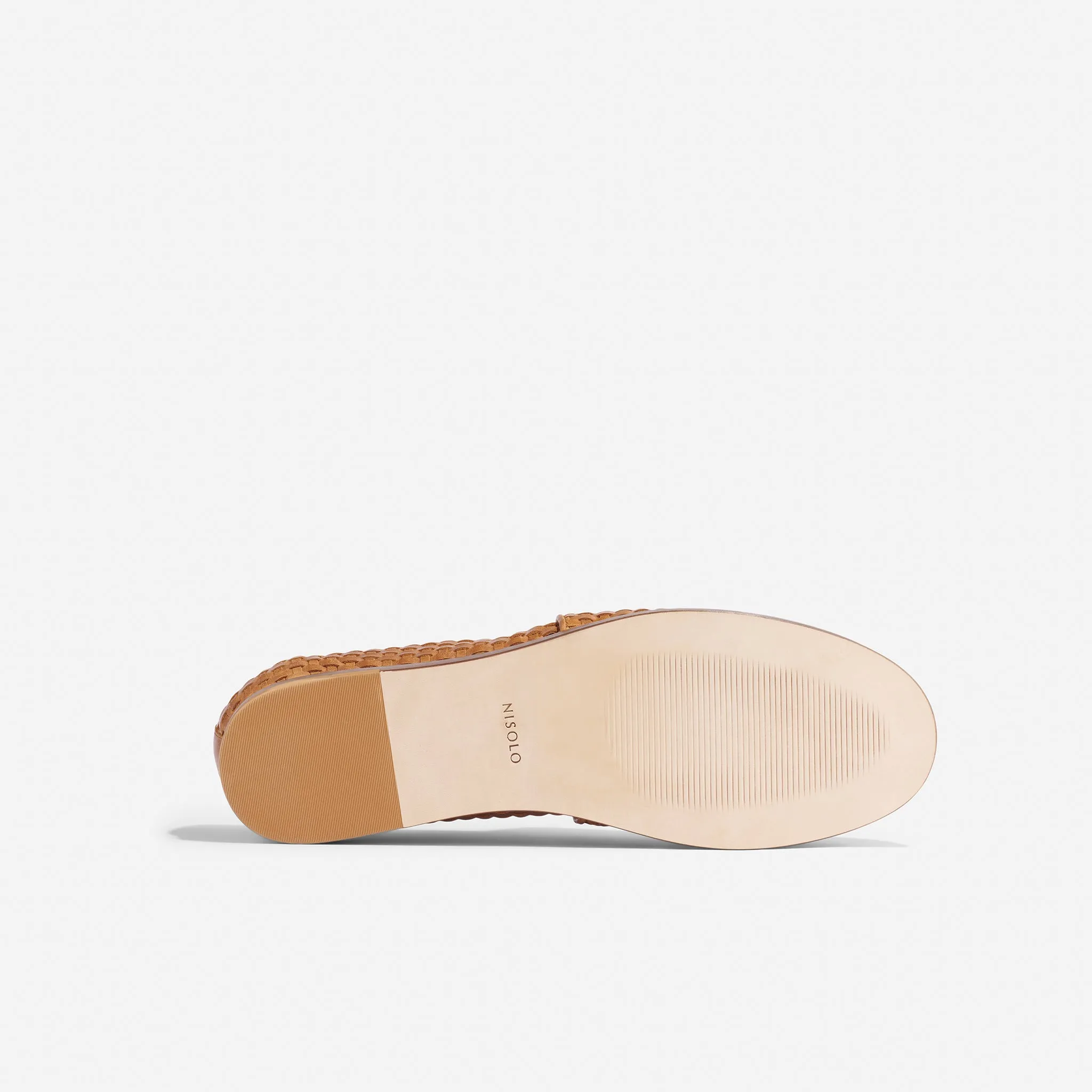 Alejandro Woven Slip-On 2.0 Woven Brown -NISOLO