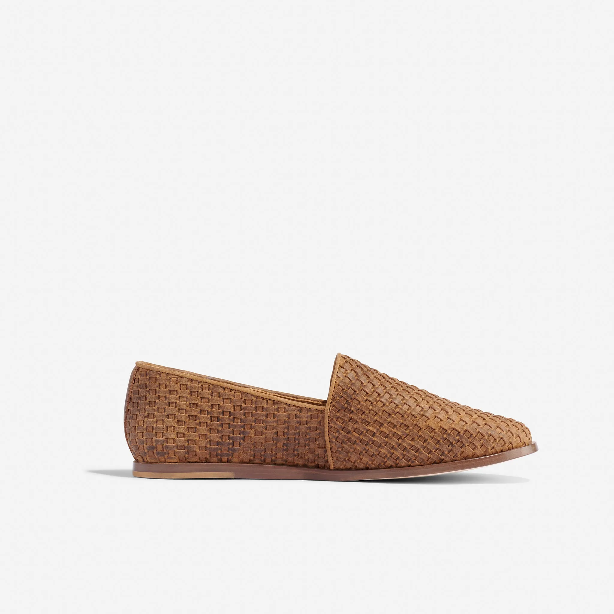 Alejandro Woven Slip-On 2.0 Woven Tobacco -NISOLO