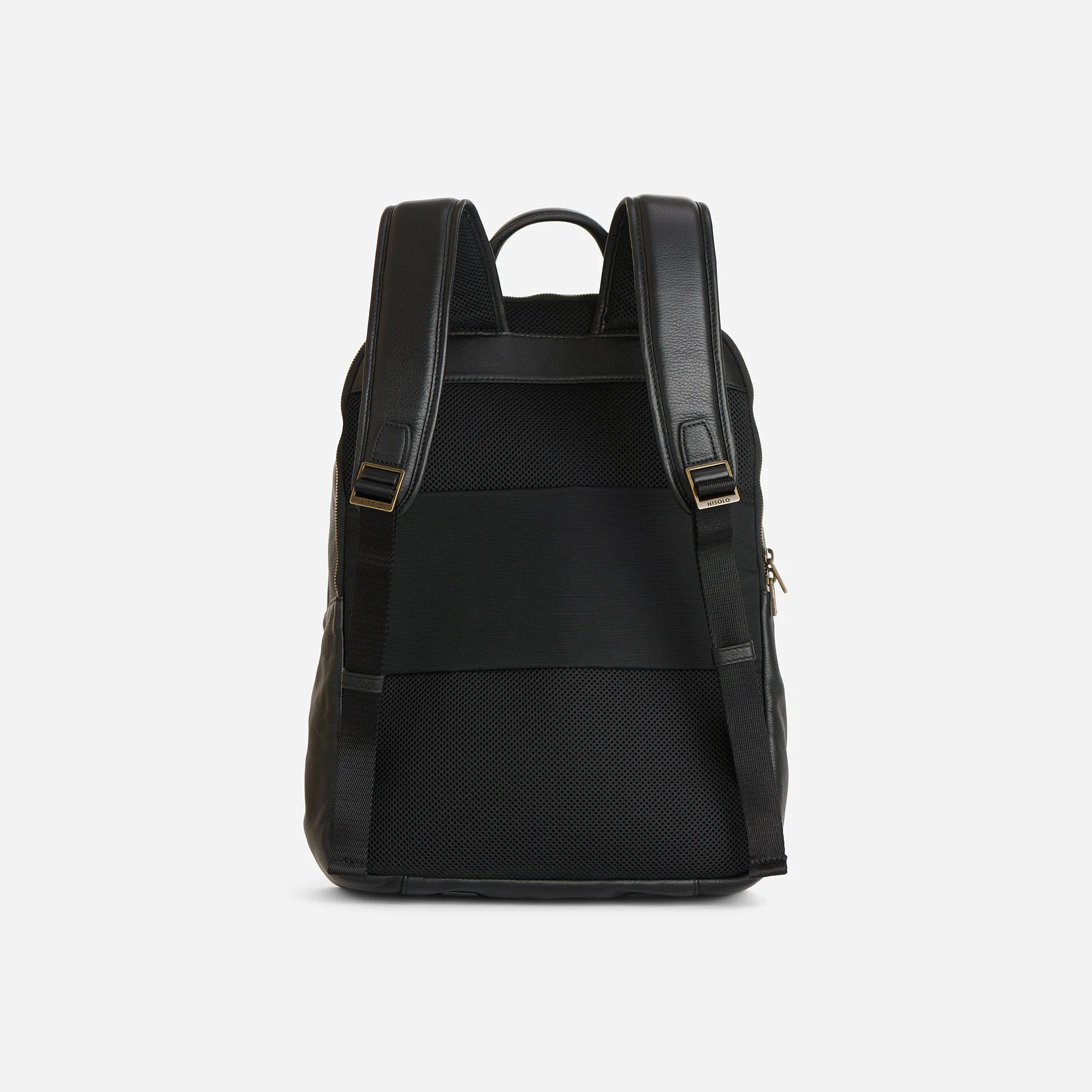 Alex Commuter Backpack Black -NISOLO