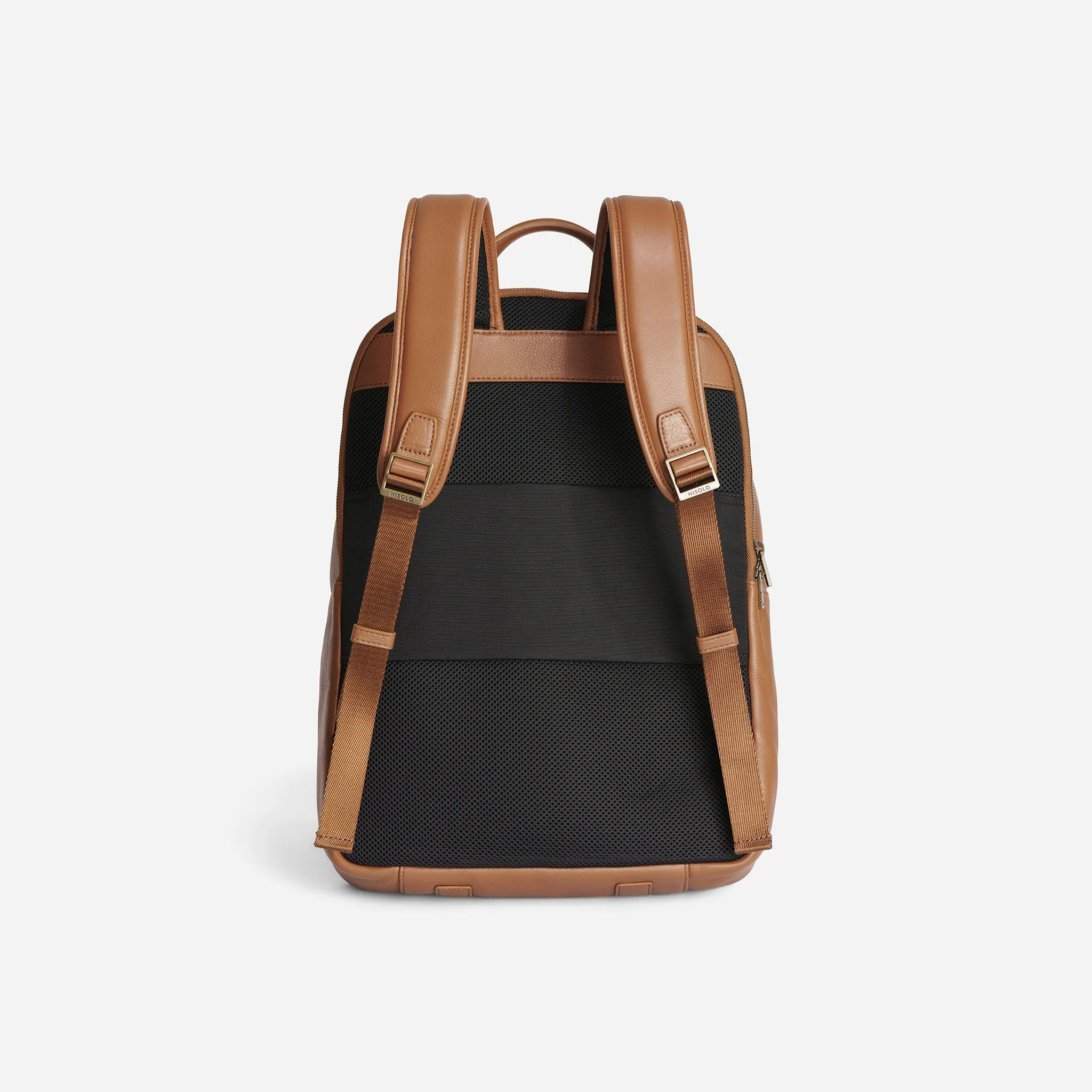 Alex Commuter Backpack Caramel -NISOLO