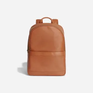 Alex Commuter Backpack Caramel -NISOLO
