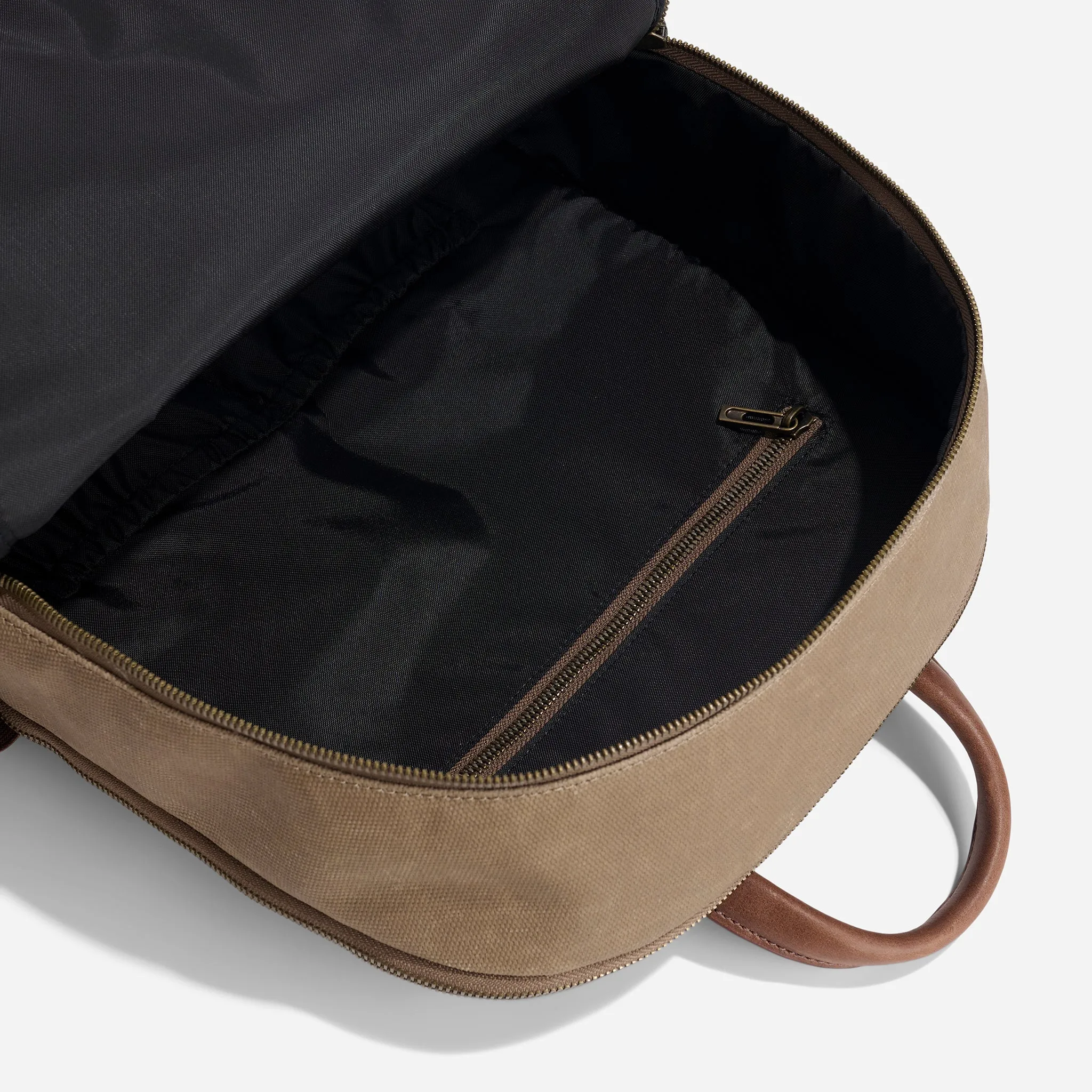 Alex Commuter Backpack Waxed Canvas -NISOLO