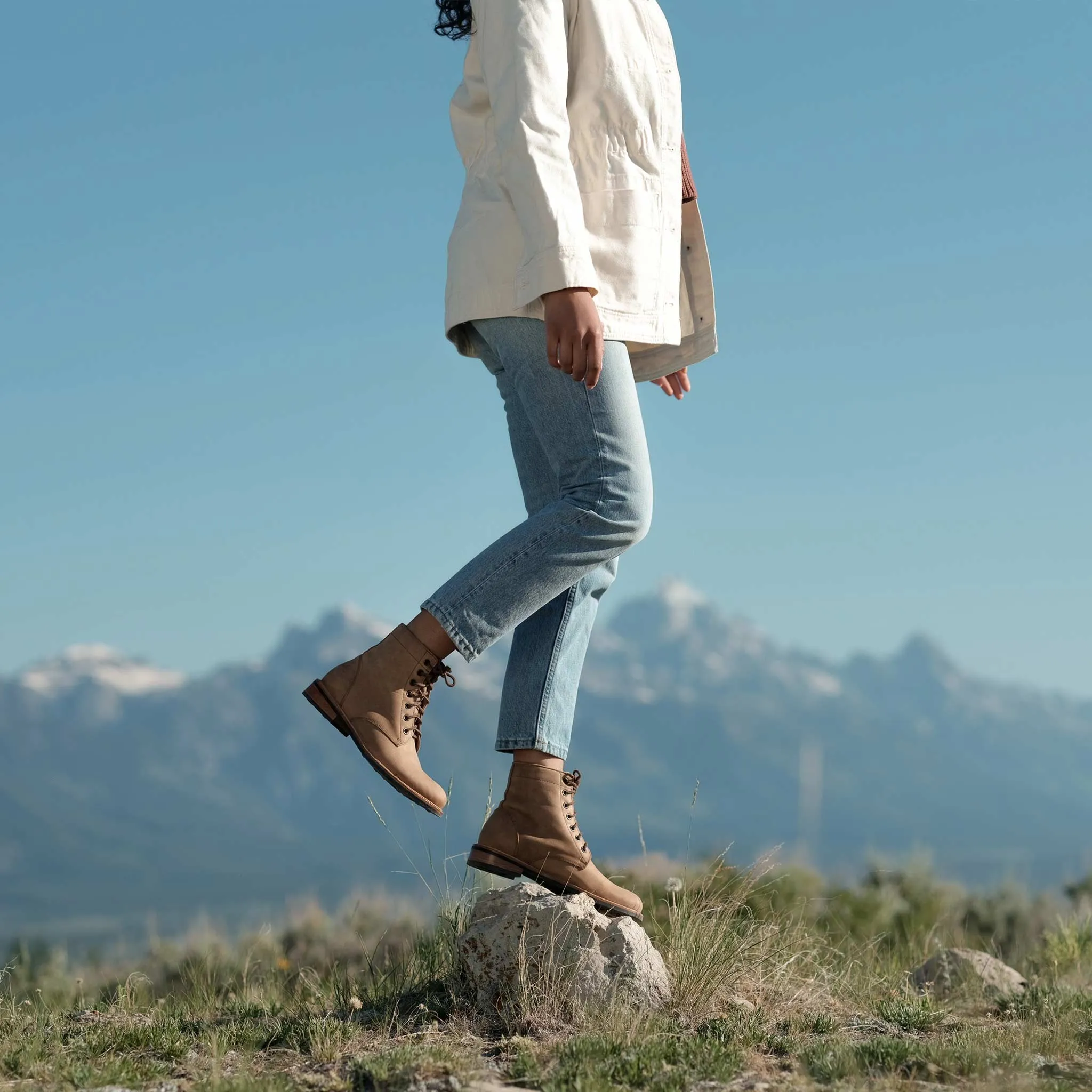 All-Weather Amalia Boot Tobacco -NISOLO