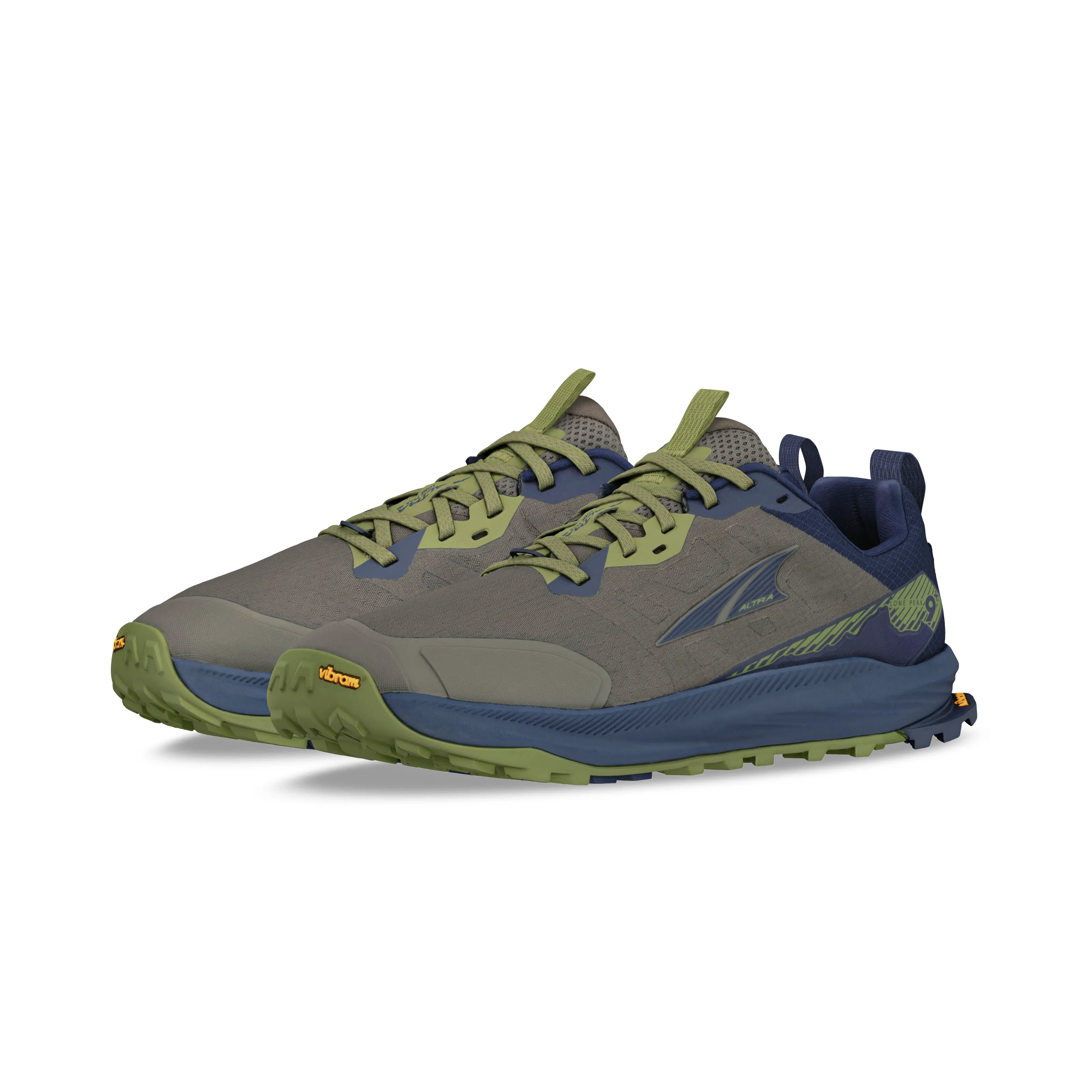 Altra Lone Peak 9  Mens  Dusty Olive