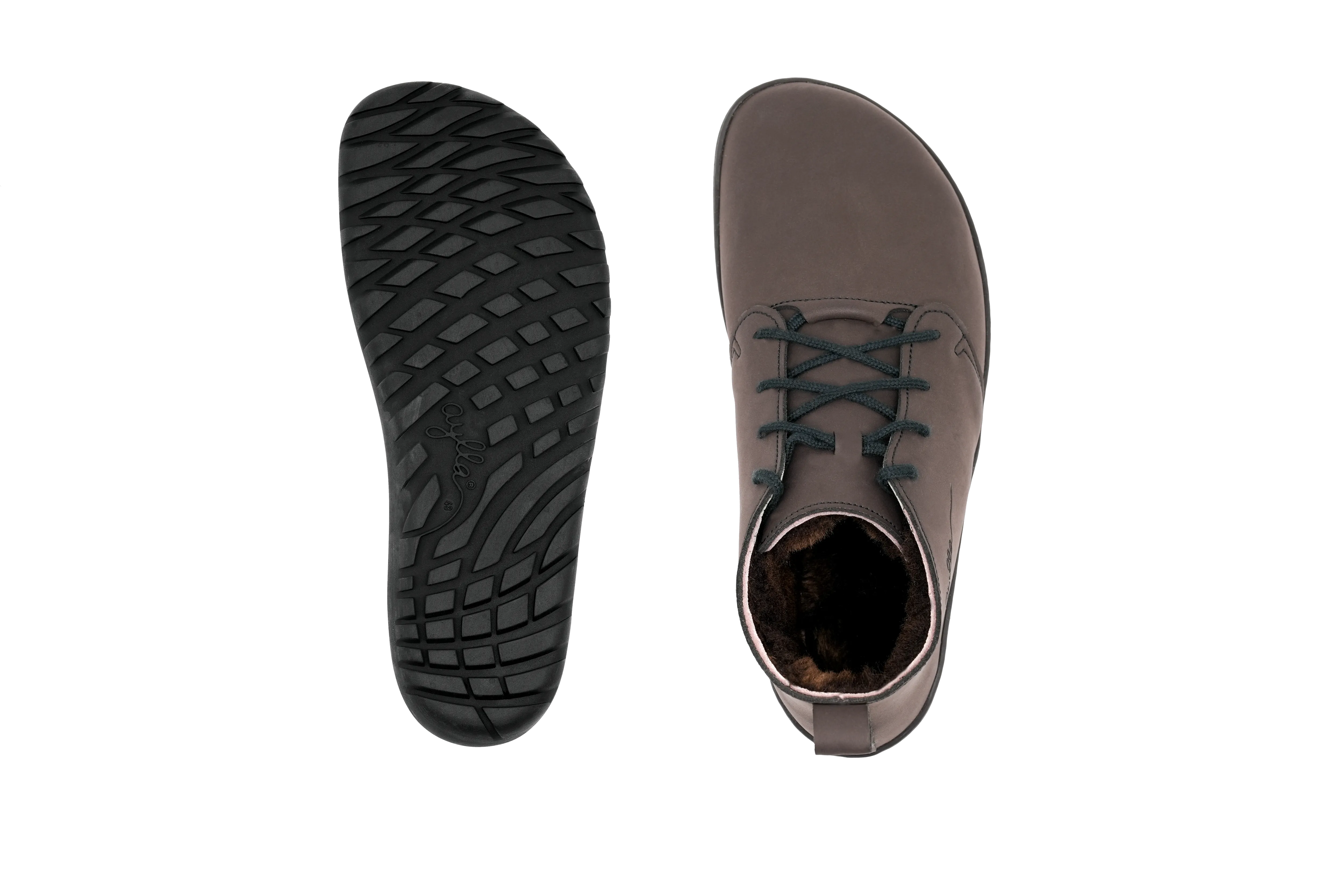 Aylla Tiksi Winter Men's  Imiteret Lder Dark Brown