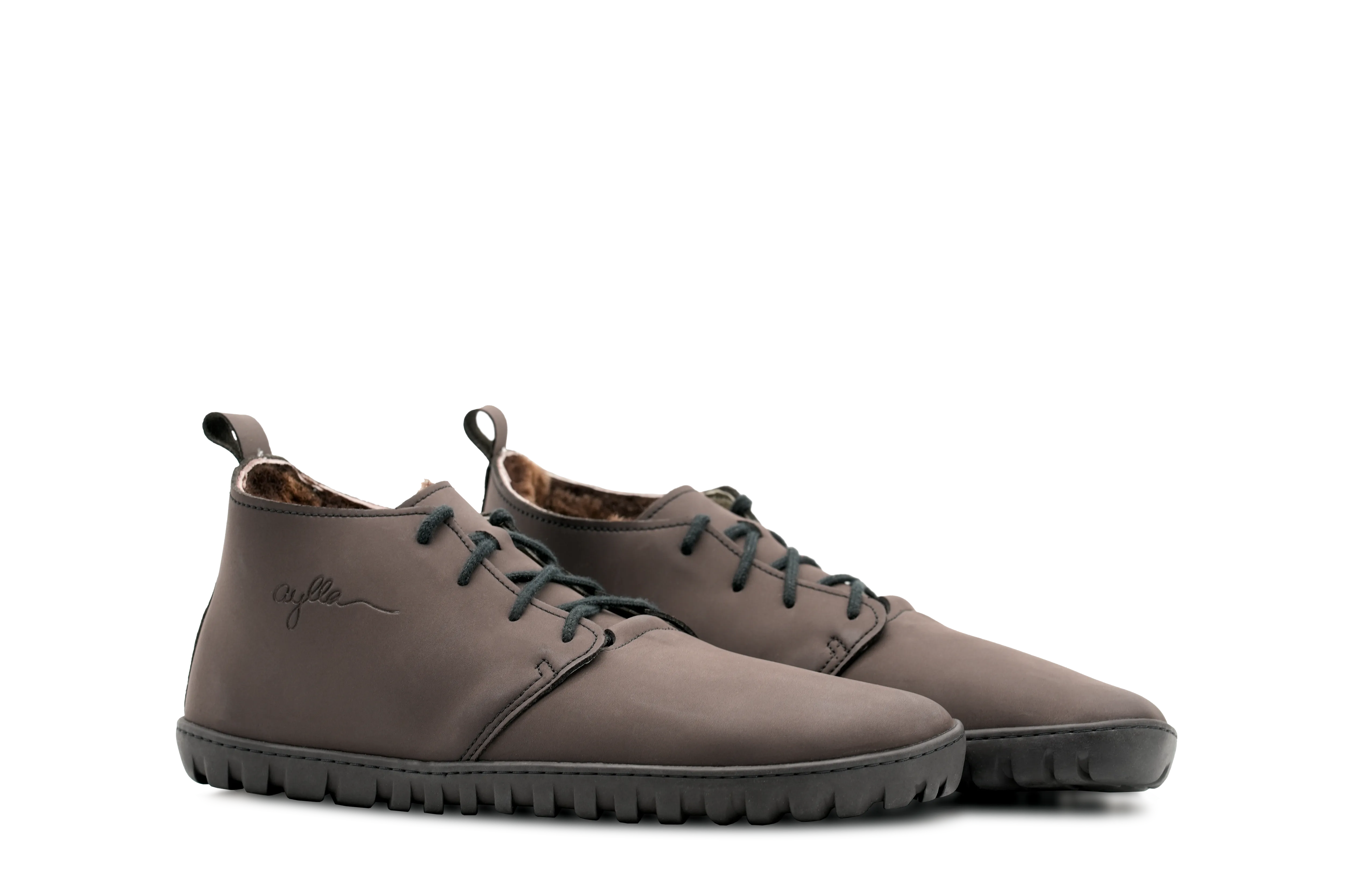 Aylla Tiksi Winter Men's  Imiteret Lder Dark Brown
