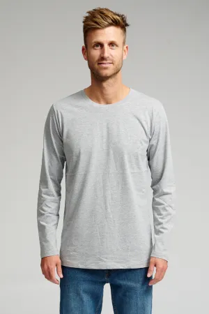 Basic Long-sleeved T-shirt - Grey