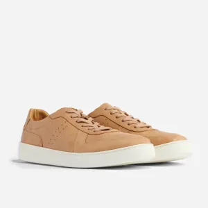 Beto Go-To Court Sneaker Almond -NISOLO