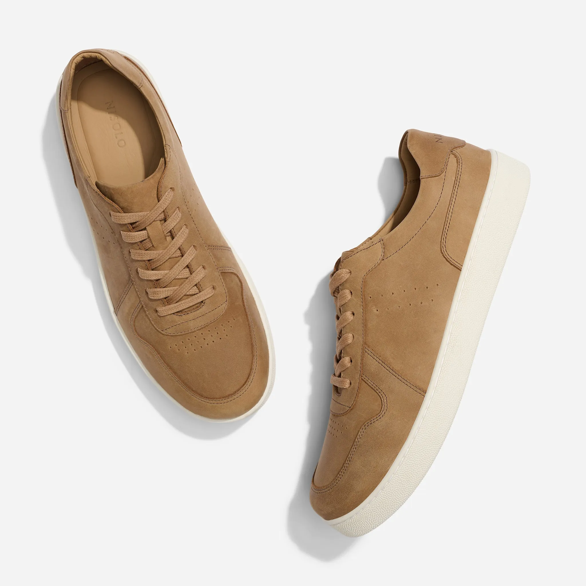 Beto Go-To Court Sneaker Tobacco -NISOLO
