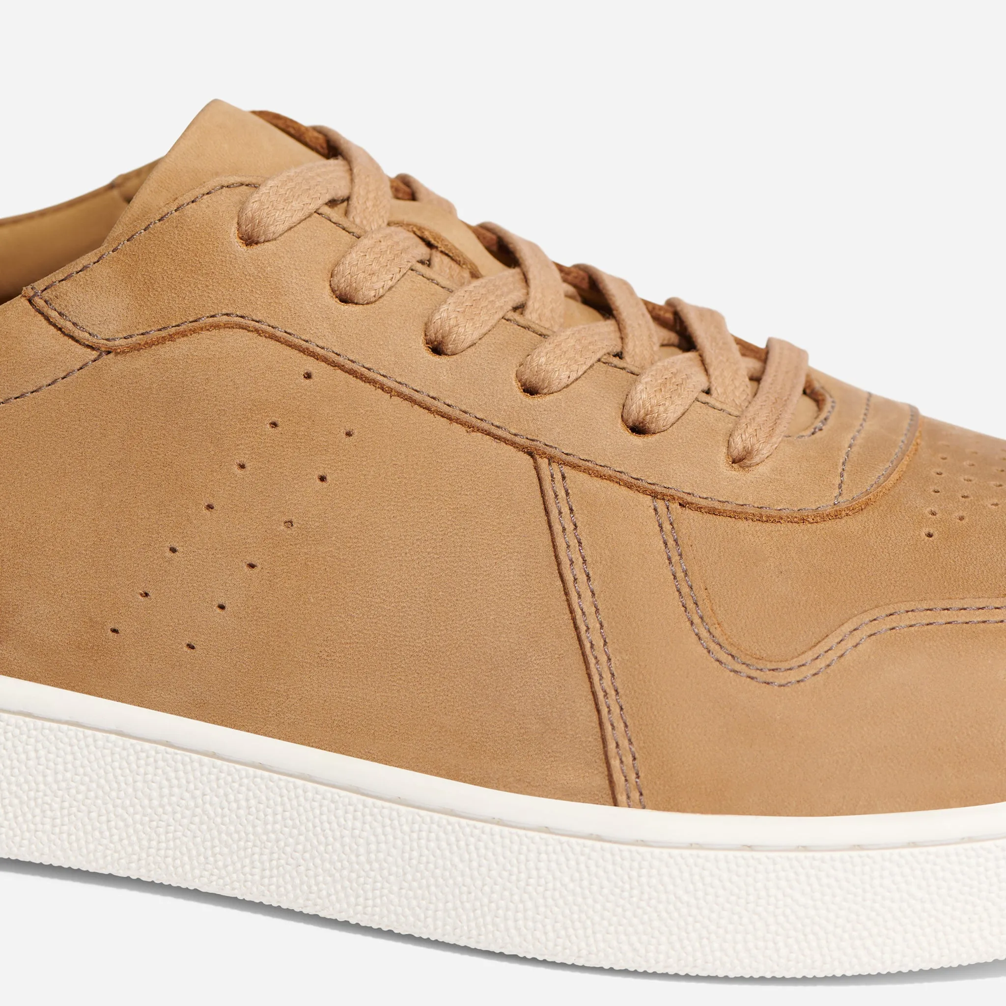 Beto Go-To Court Sneaker Tobacco -NISOLO