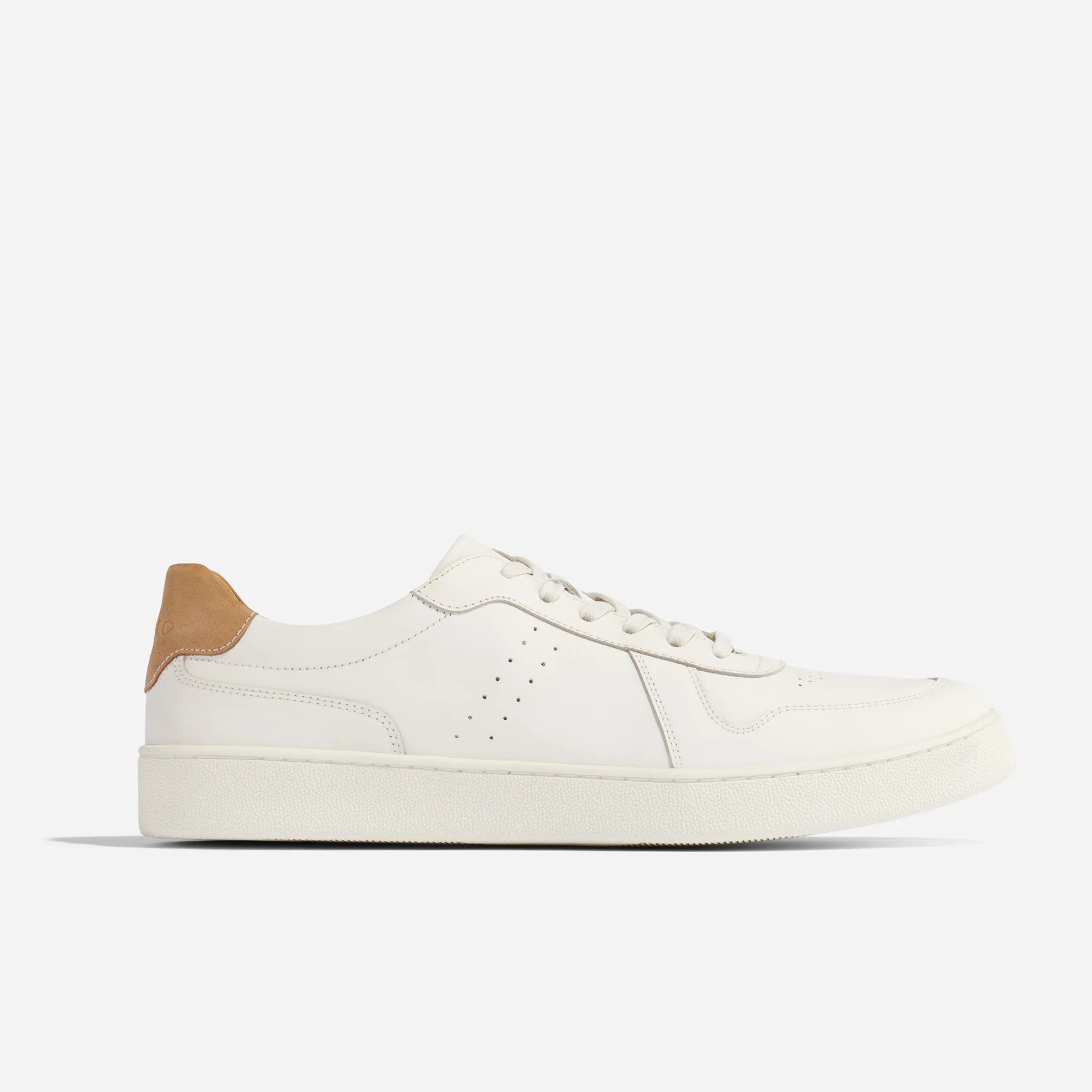 Beto Go-To Court Sneaker White -NISOLO