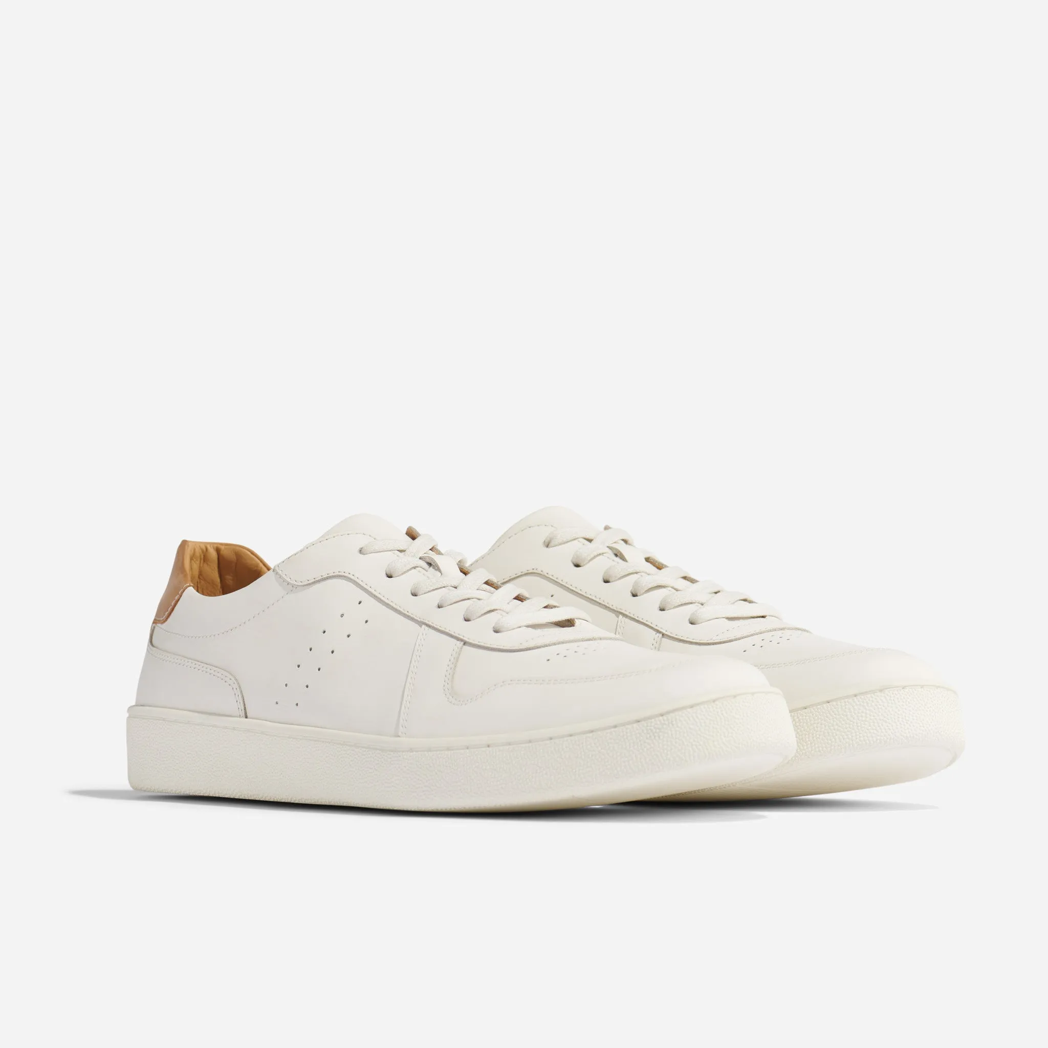 Beto Go-To Court Sneaker White -NISOLO