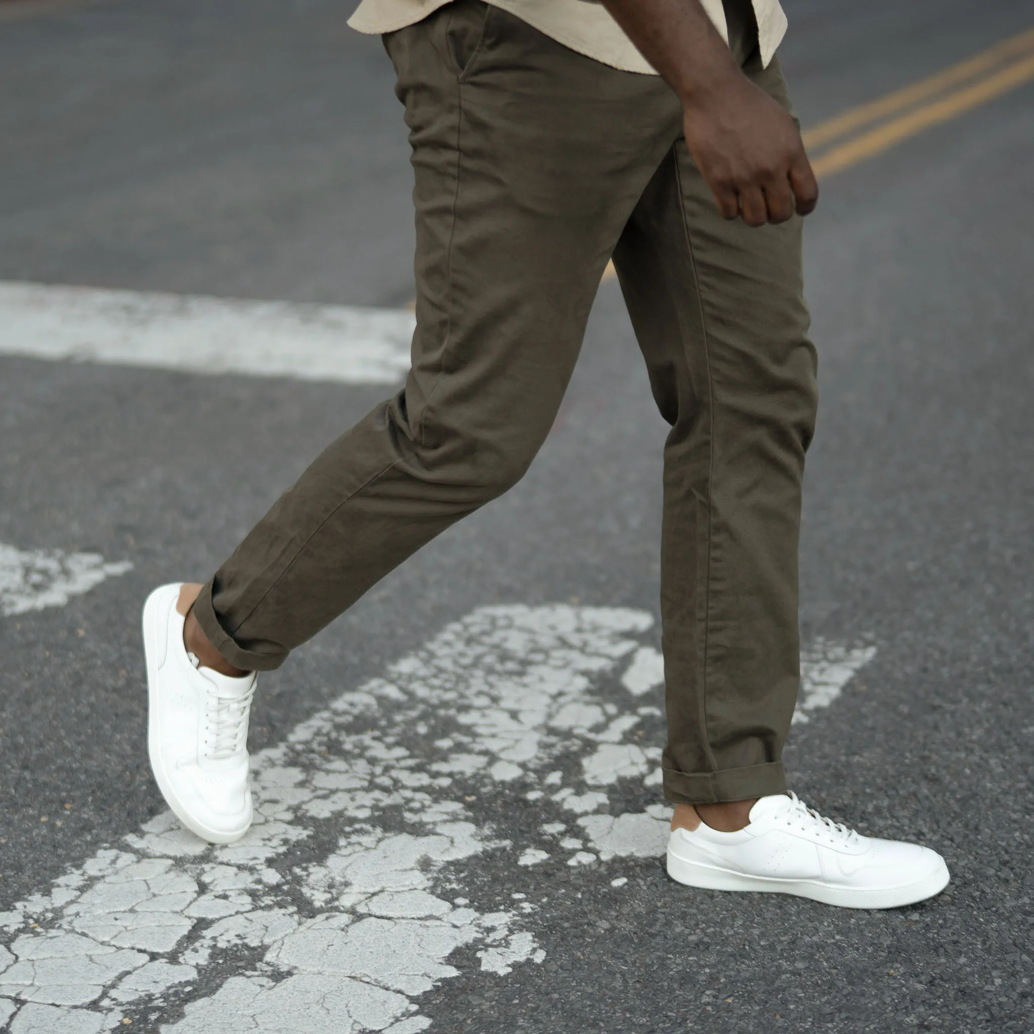 Beto Go-To Court Sneaker White -NISOLO
