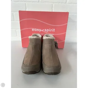 Boots Ankle Flats By Easy Spirit In Brown, Size: 8.5