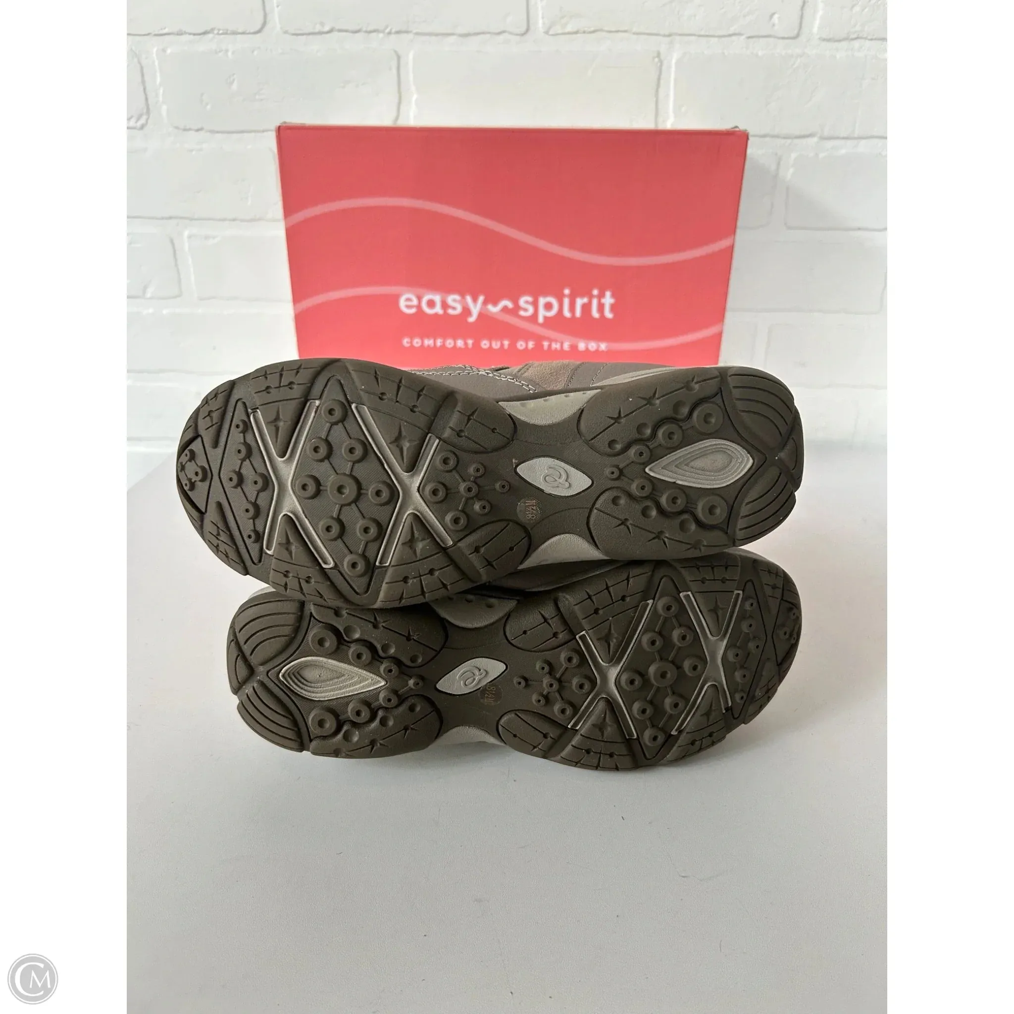 Boots Ankle Flats By Easy Spirit In Brown, Size: 8.5
