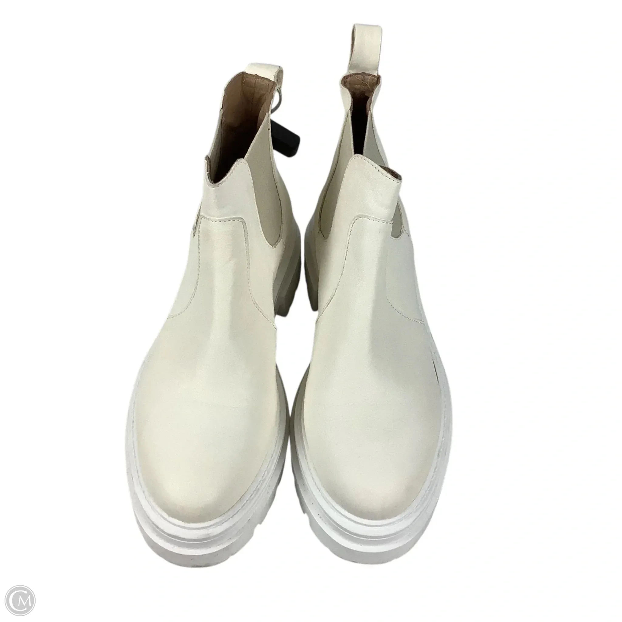 Boots Ankle Flats By Free People In Cream Size: 37