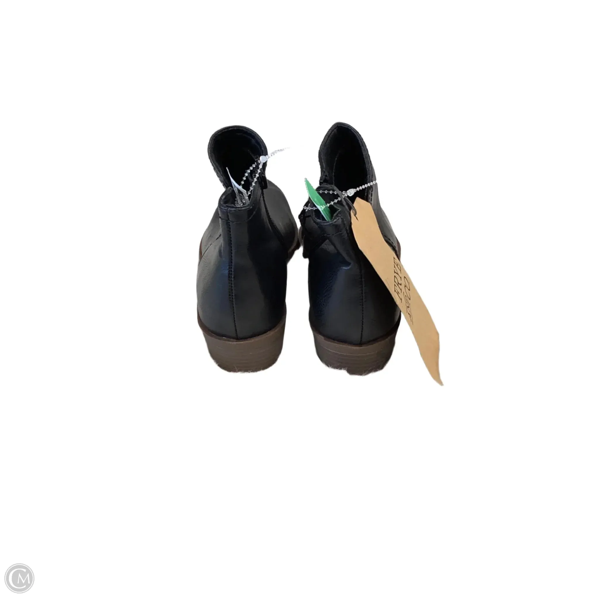 Boots Ankle Flats By Frye And Co In Black, Size: 9