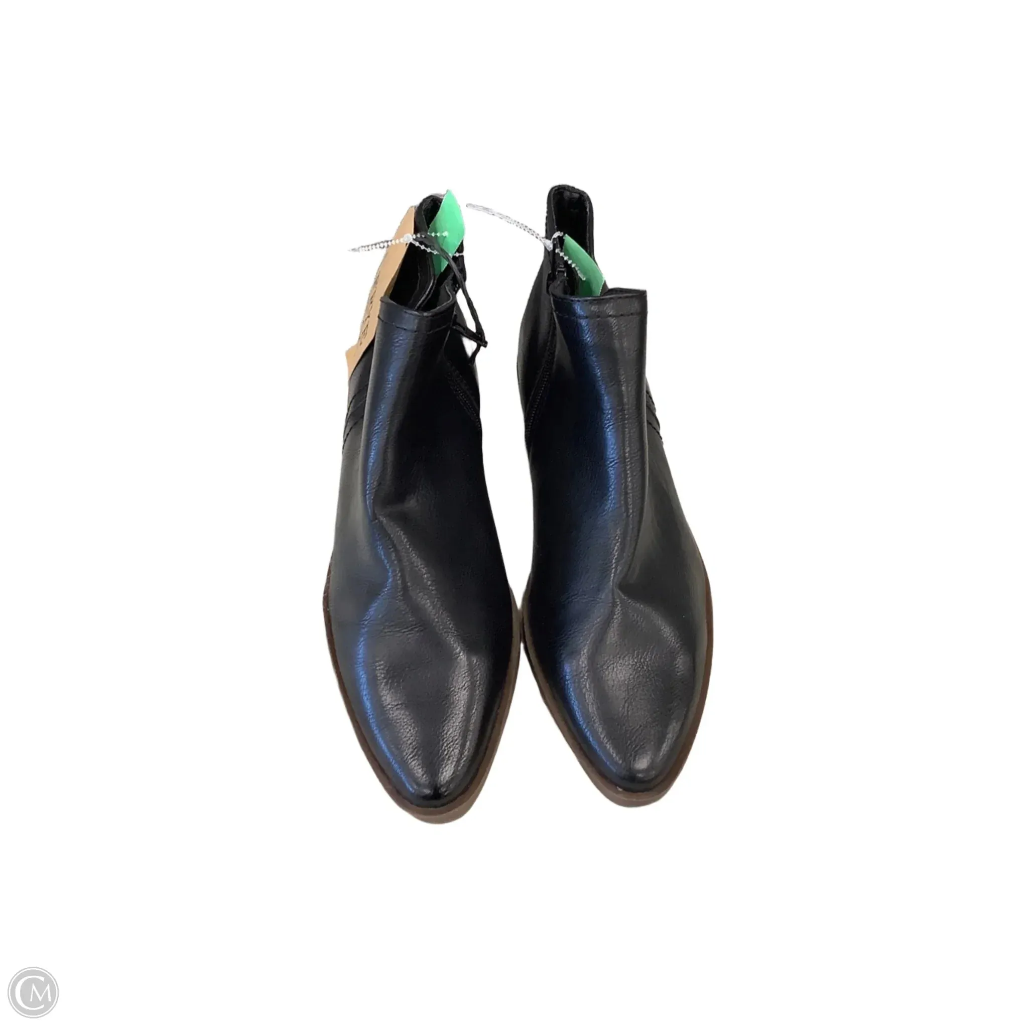 Boots Ankle Flats By Frye And Co In Black, Size: 9