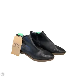 Boots Ankle Flats By Frye And Co In Black, Size: 9