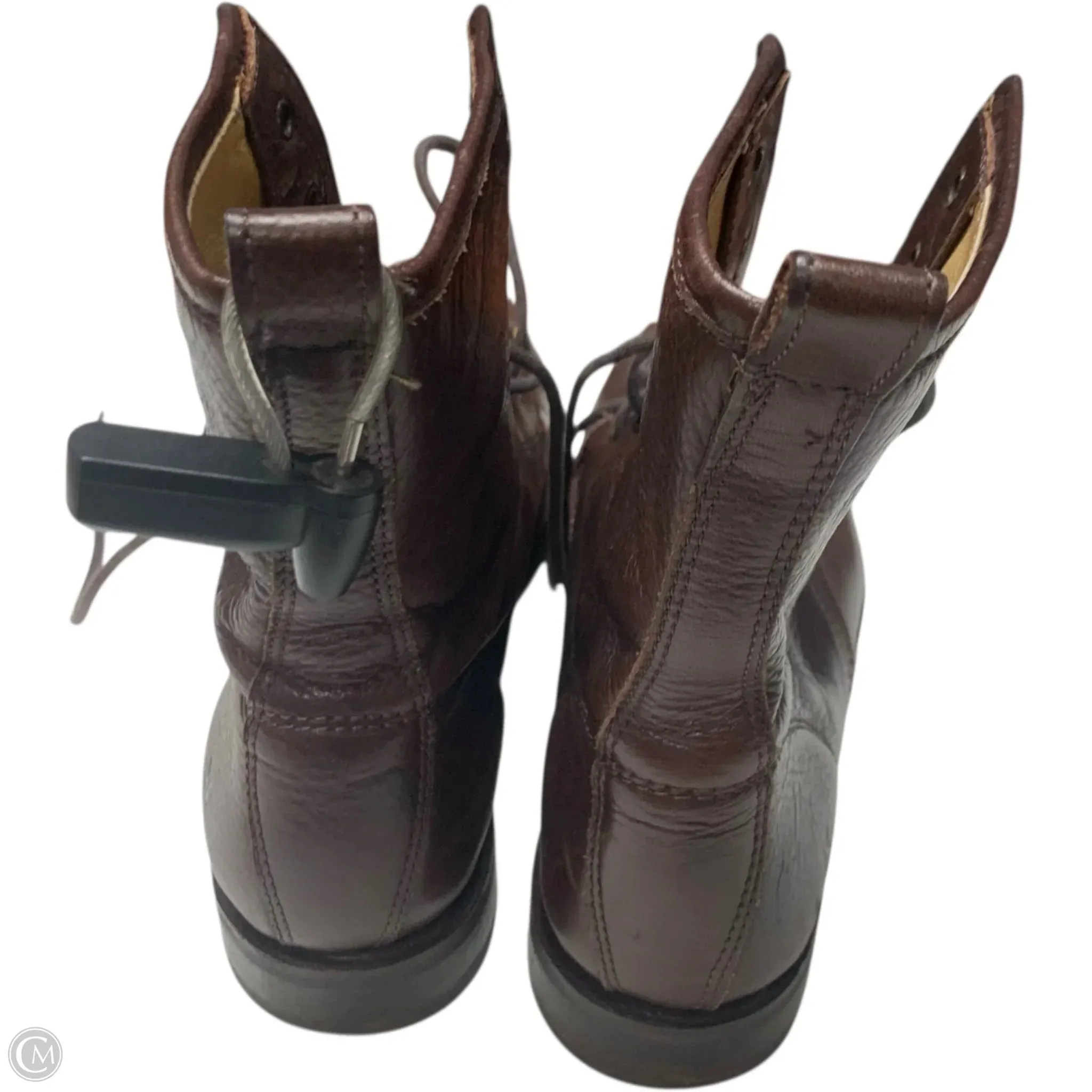 Boots Designer By Frye In Brown, Size: 10