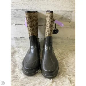 Boots Designer By Michael Kors In Brown, Size: 10