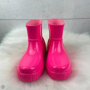 Boots Designer By Ugg In Pink, Size: 6