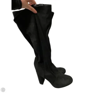 Boots Mid-calf Heels By Torrid In Black, Size: 8