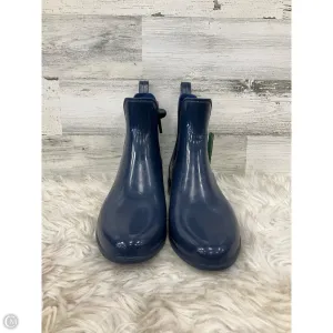 Boots Rain By Bass In Navy, Size: 9