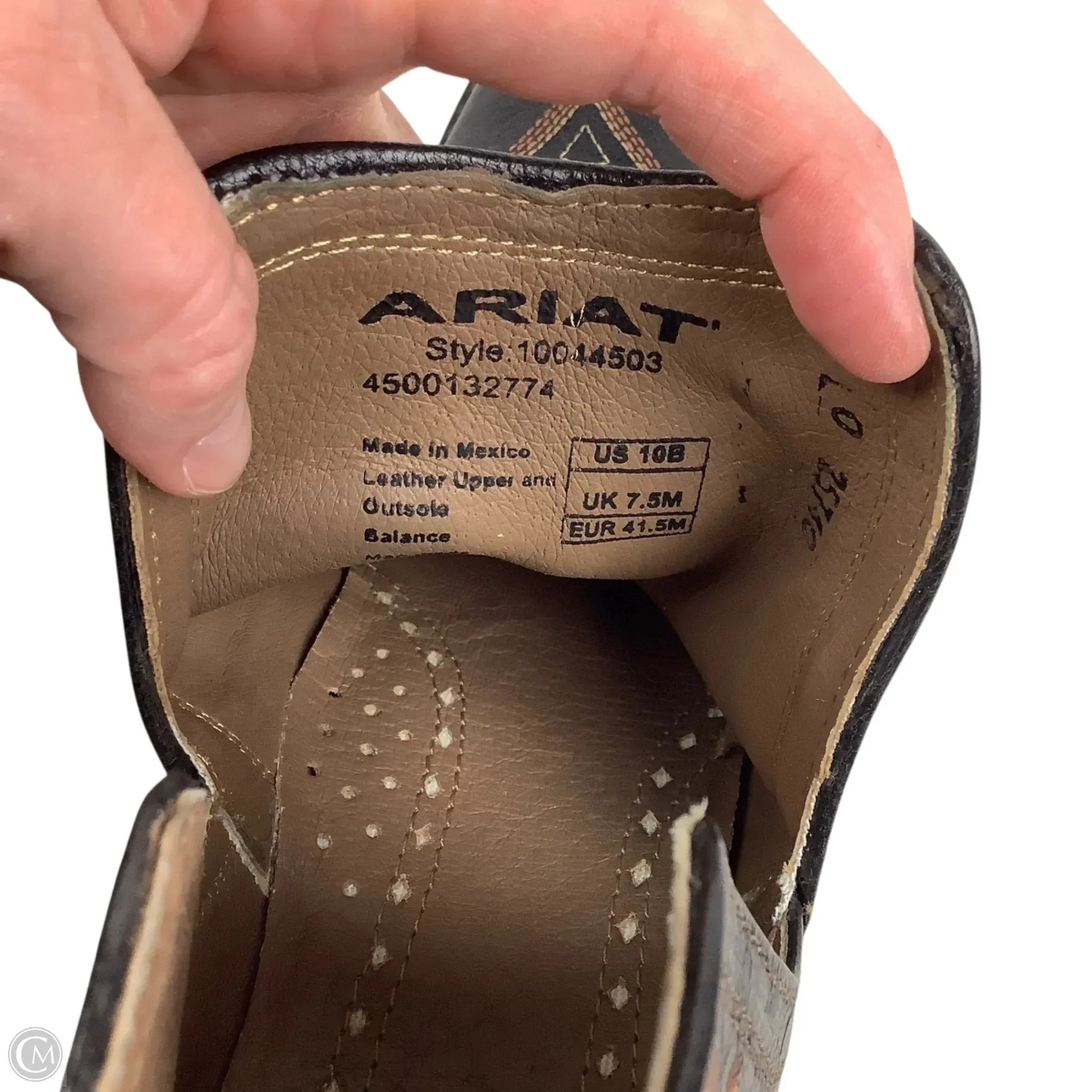 Boots Western By Ariat In Black, Size: 10