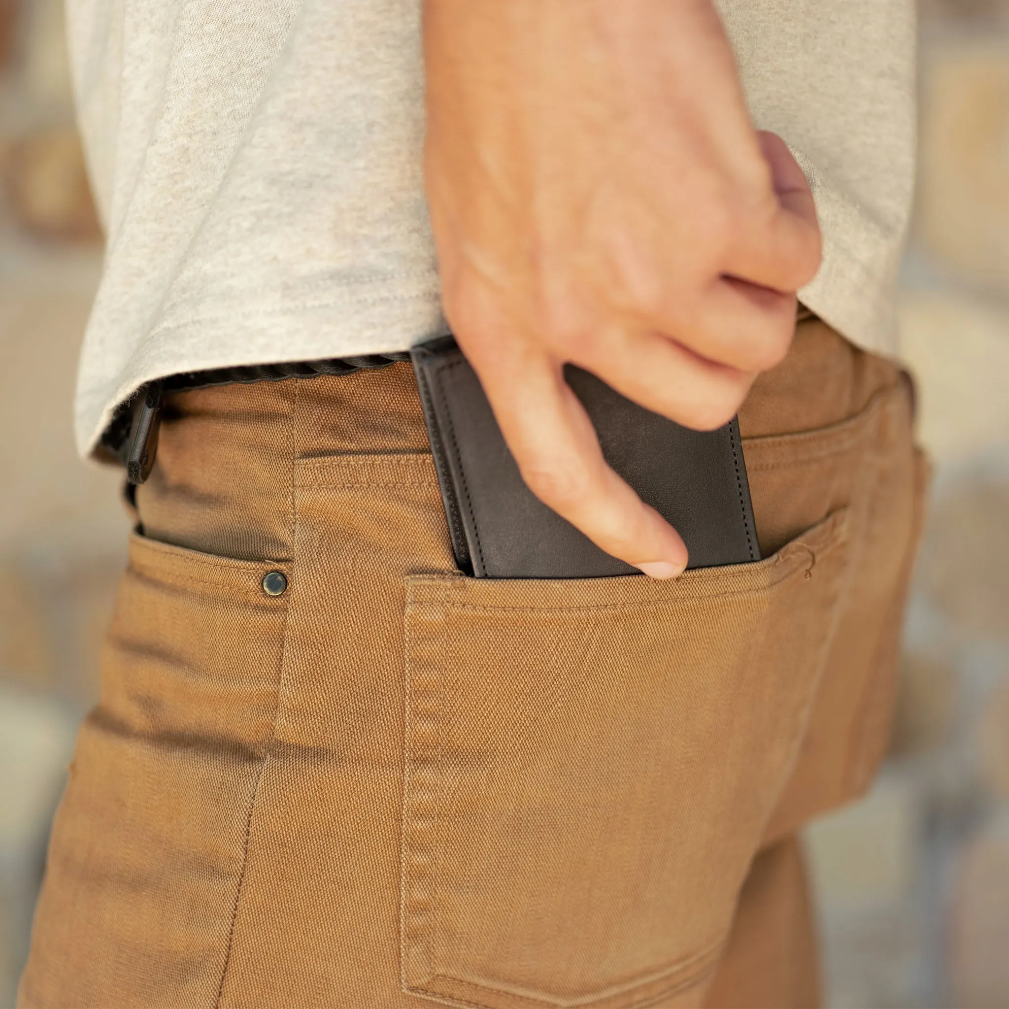 Brewer Wallet Black -NISOLO