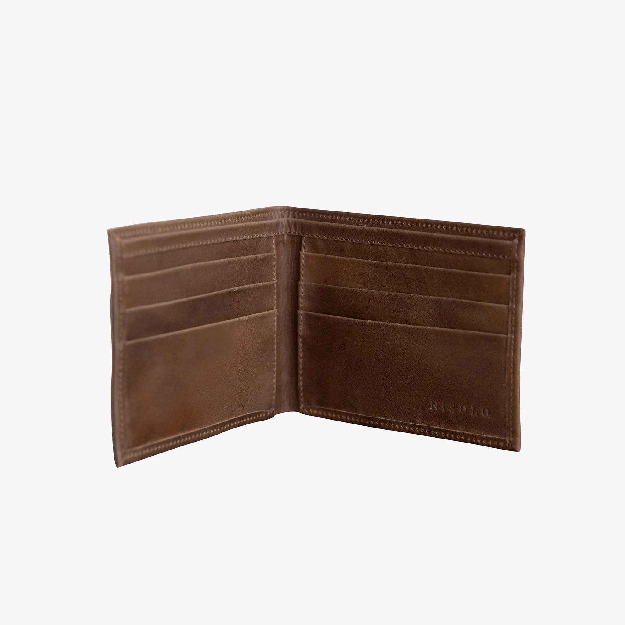 Brewer Wallet Brown -NISOLO