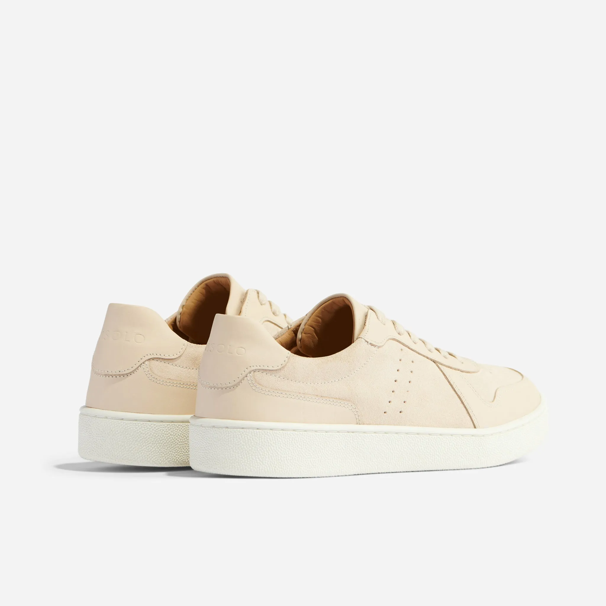 Bria Go-To Court Sneaker Bone -NISOLO