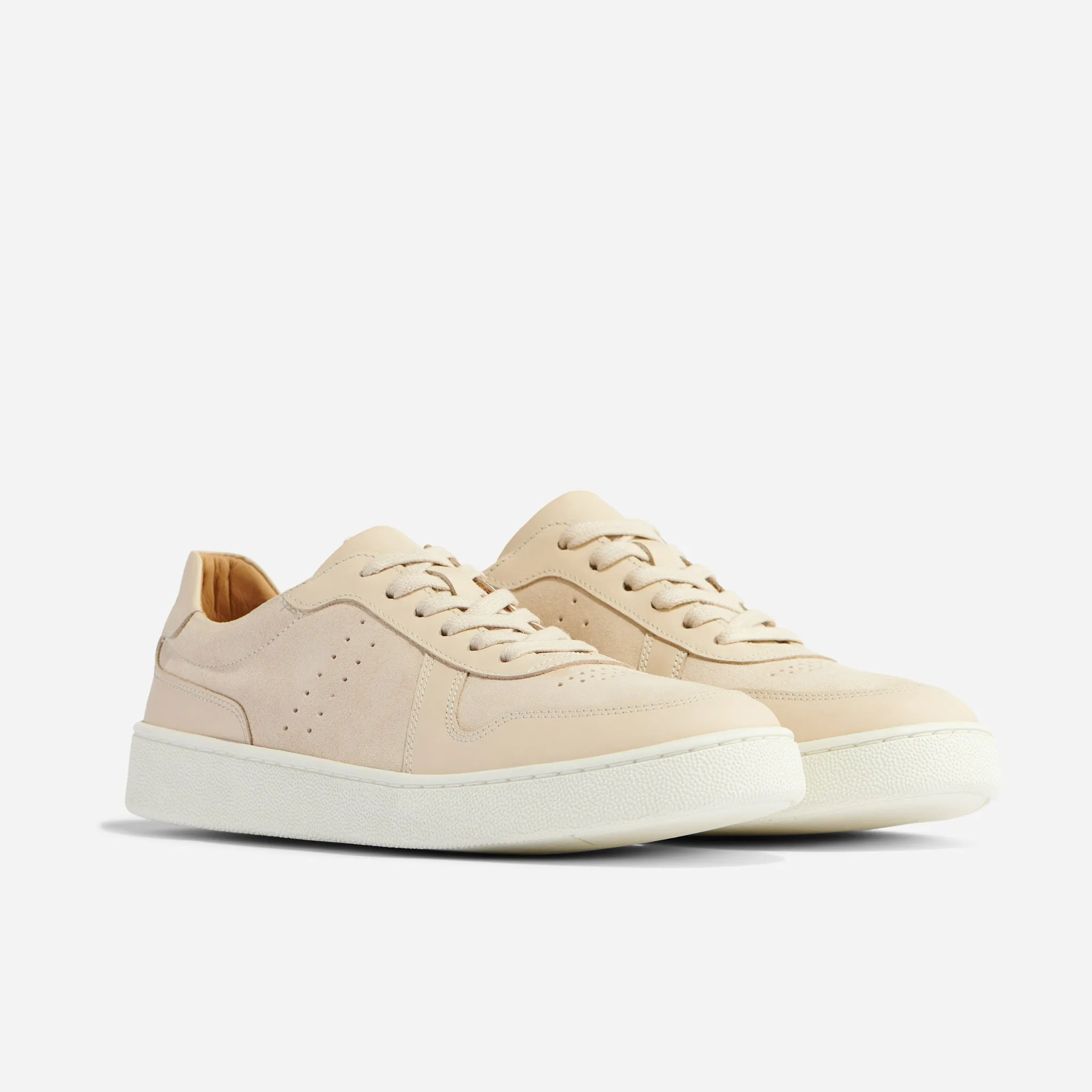 Bria Go-To Court Sneaker Bone -NISOLO