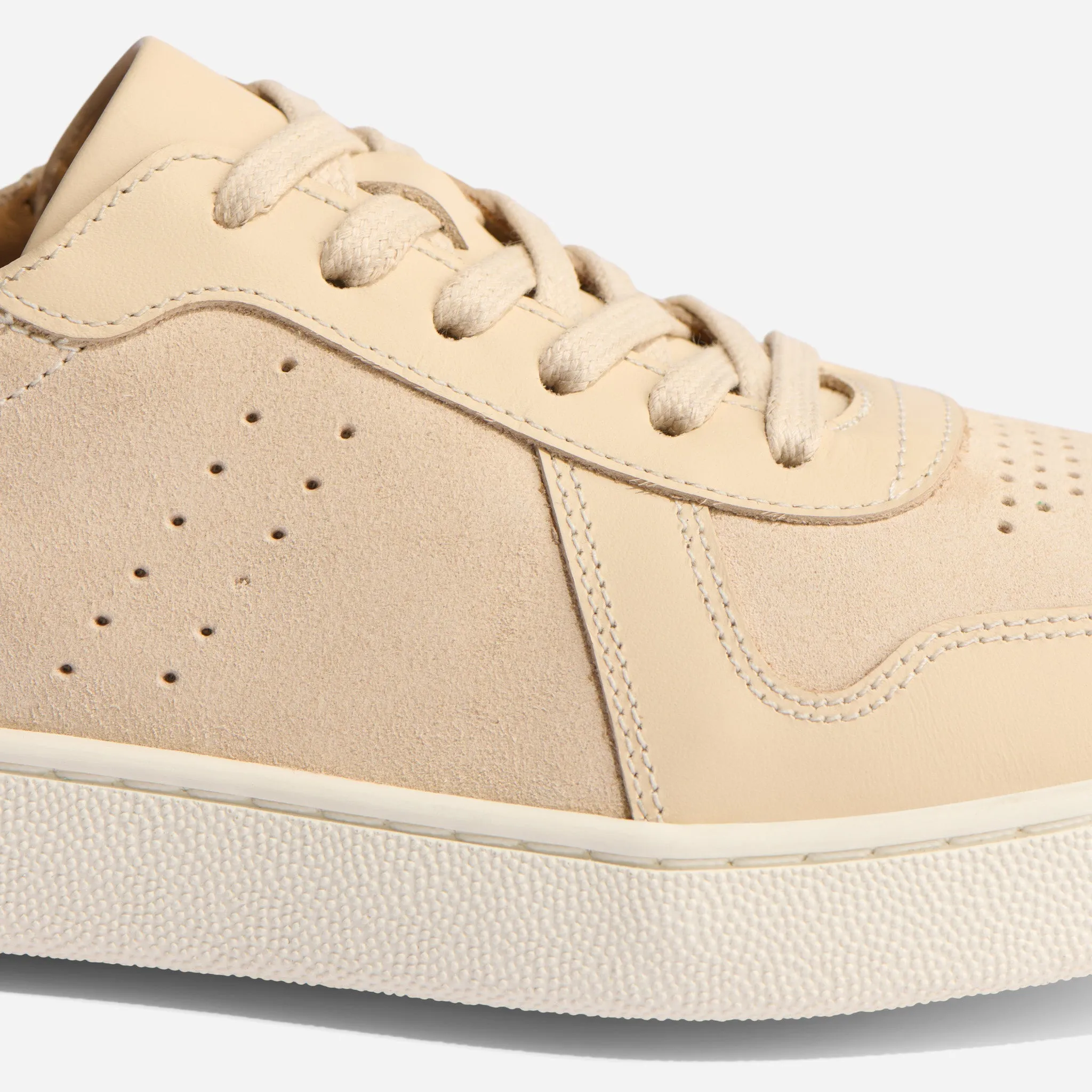 Bria Go-To Court Sneaker Bone -NISOLO