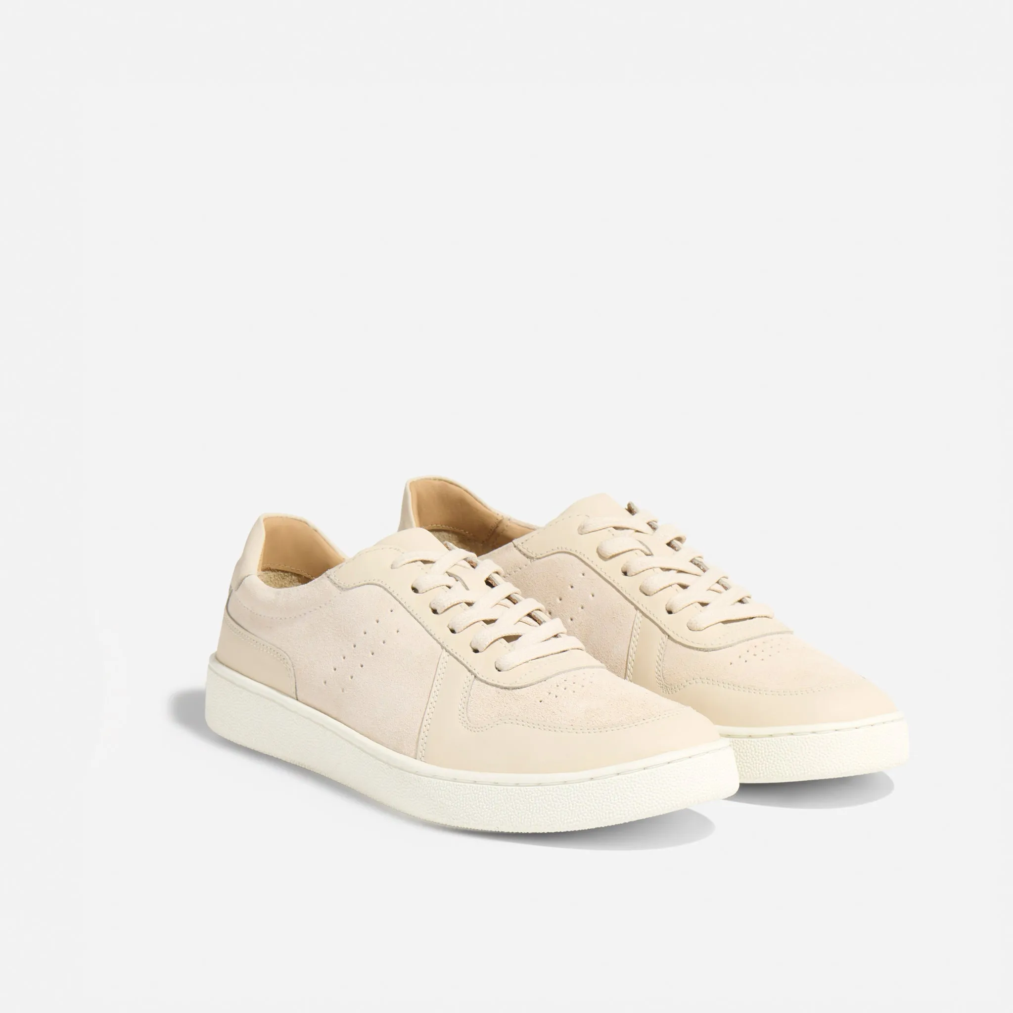 Bria Go-To Court Sneaker Bone -NISOLO
