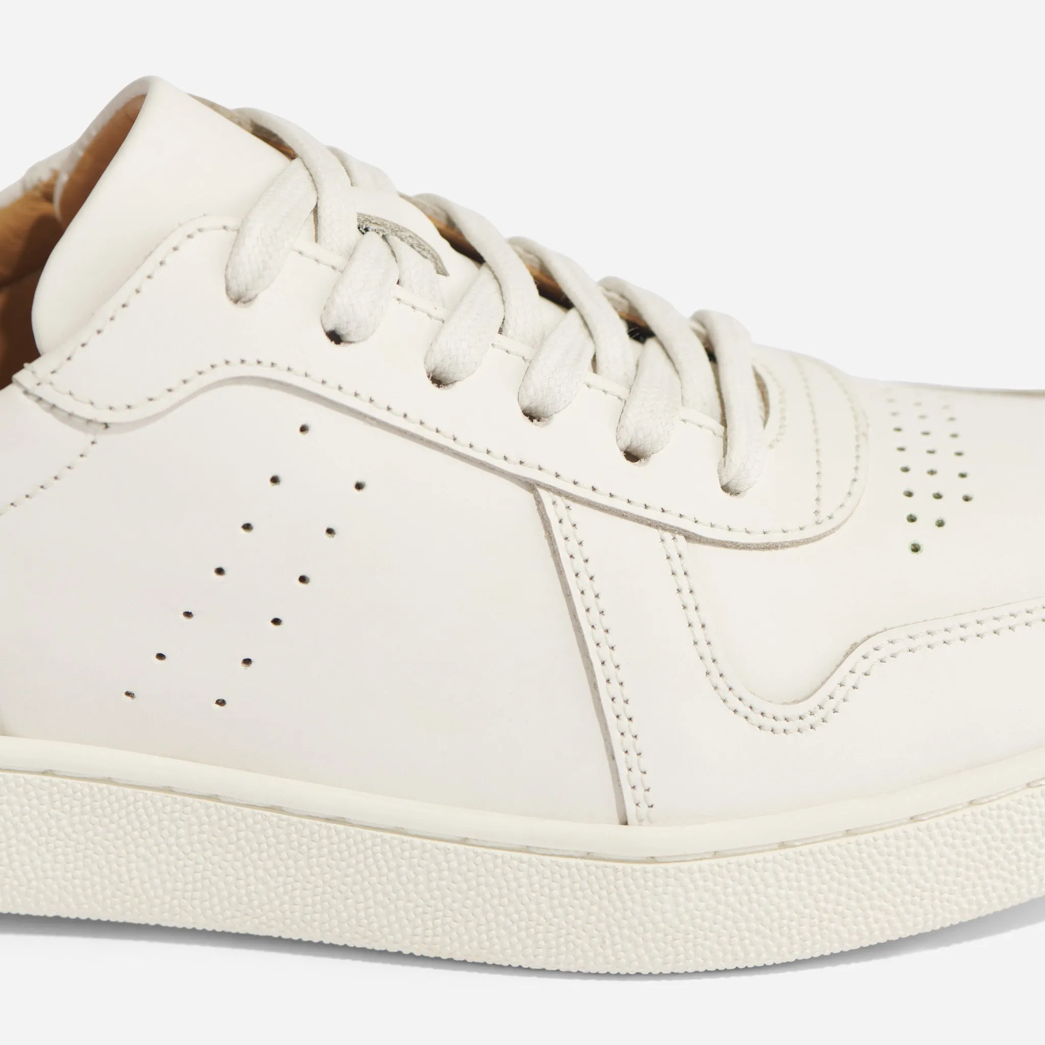 Bria Go-To Court Sneaker White -NISOLO