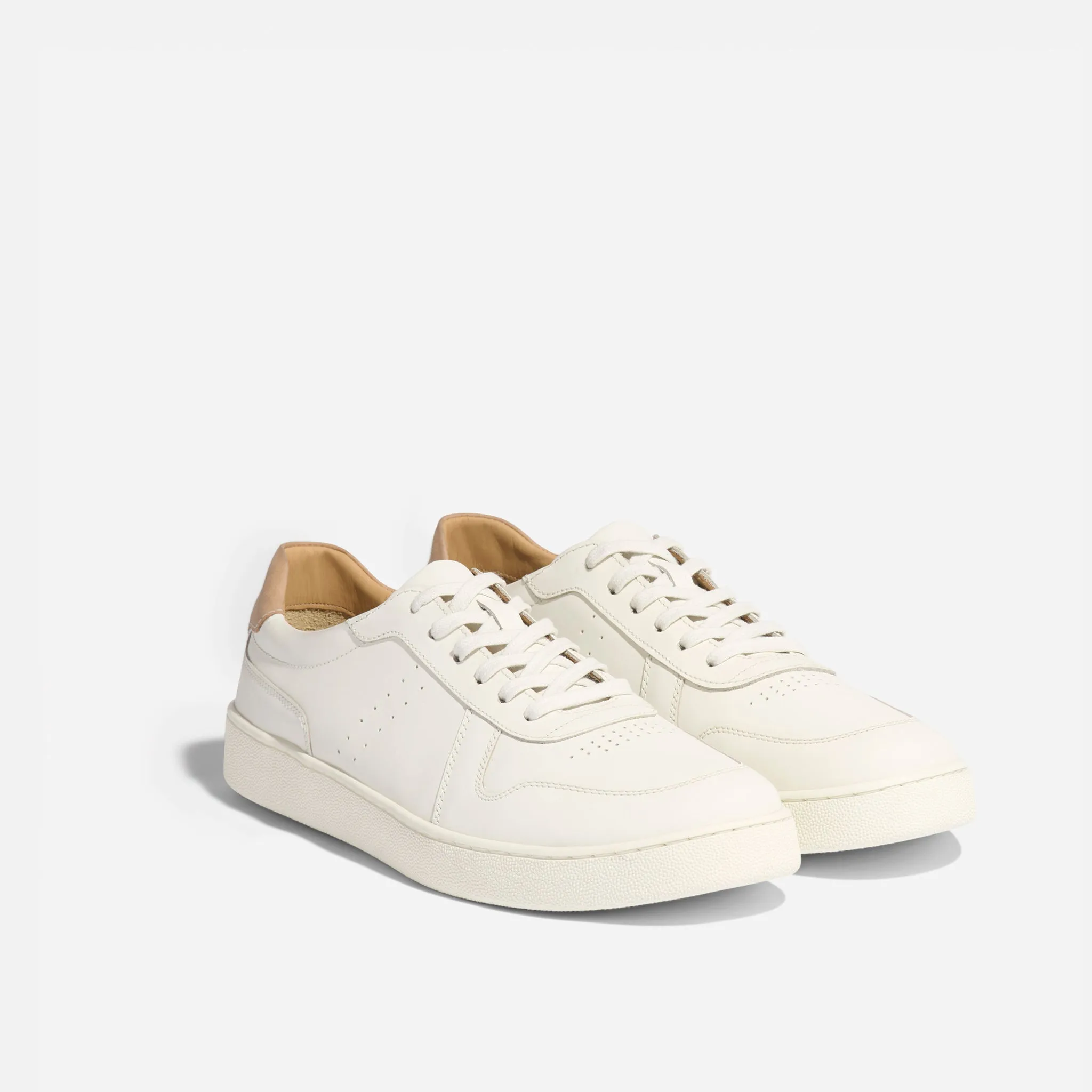 Bria Go-To Court Sneaker White -NISOLO