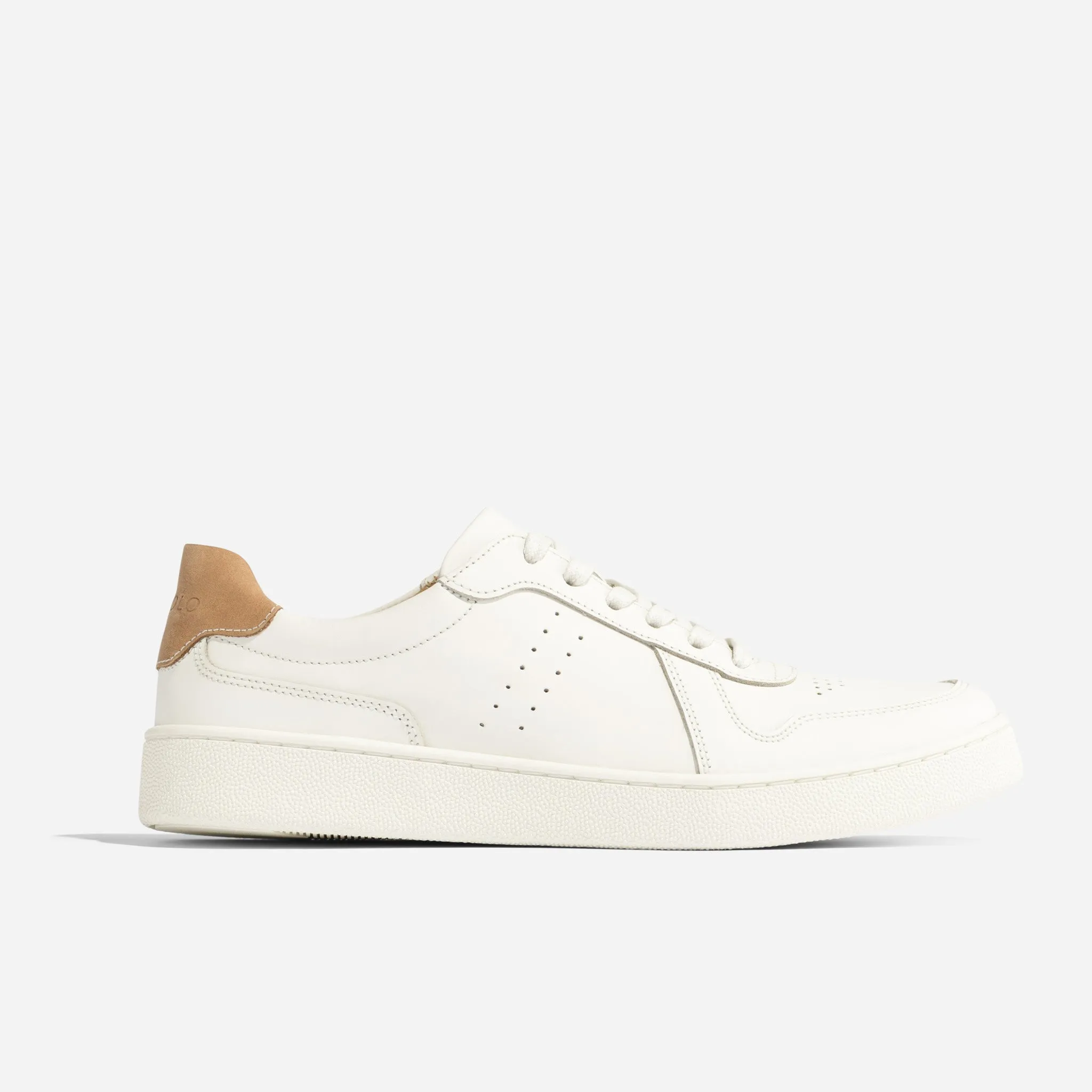 Bria Go-To Court Sneaker White -NISOLO