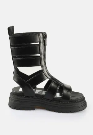 Buffalo - Lennox Zeus Vegan Black - Girl Sandals