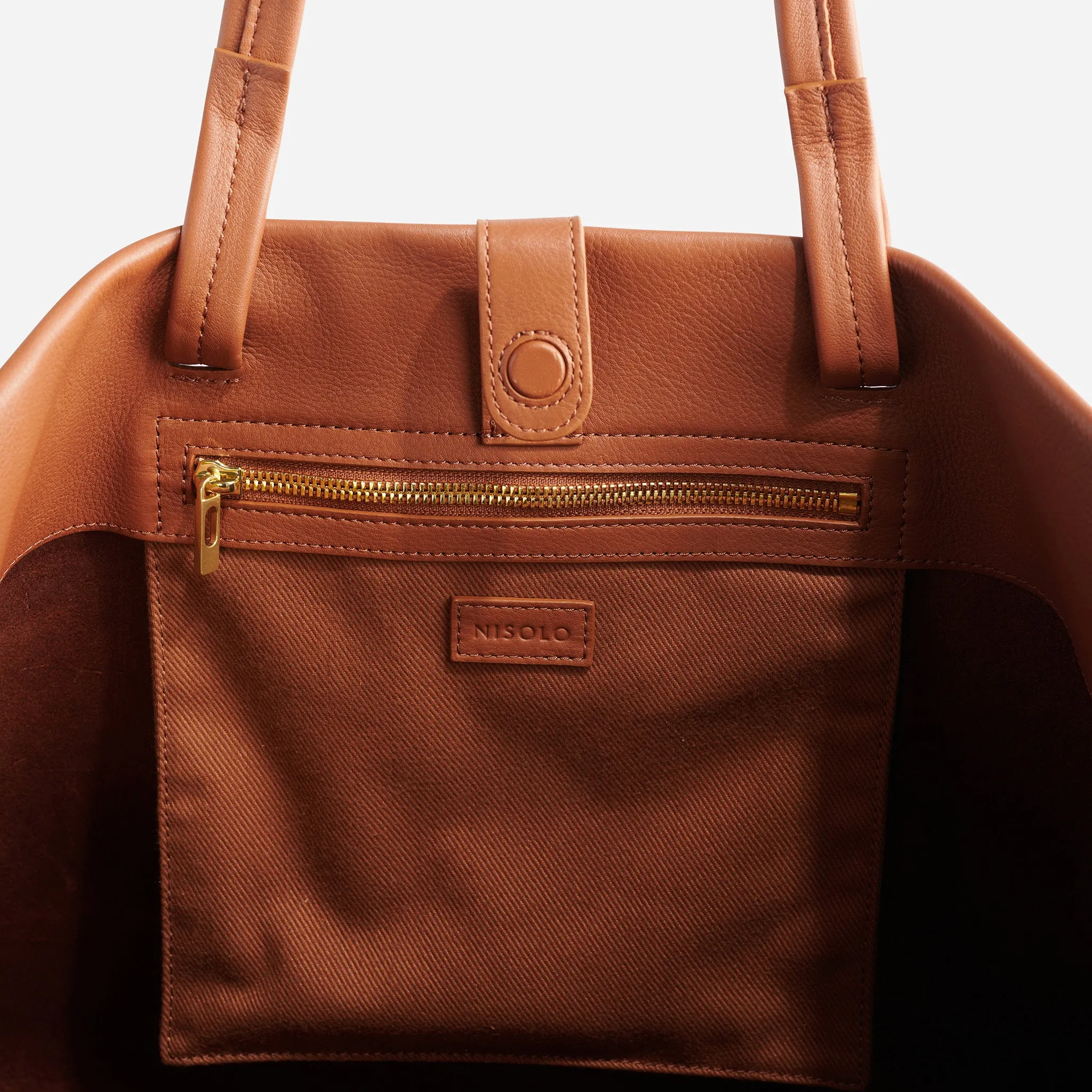 Camila Everyday Tote Caramel -NISOLO