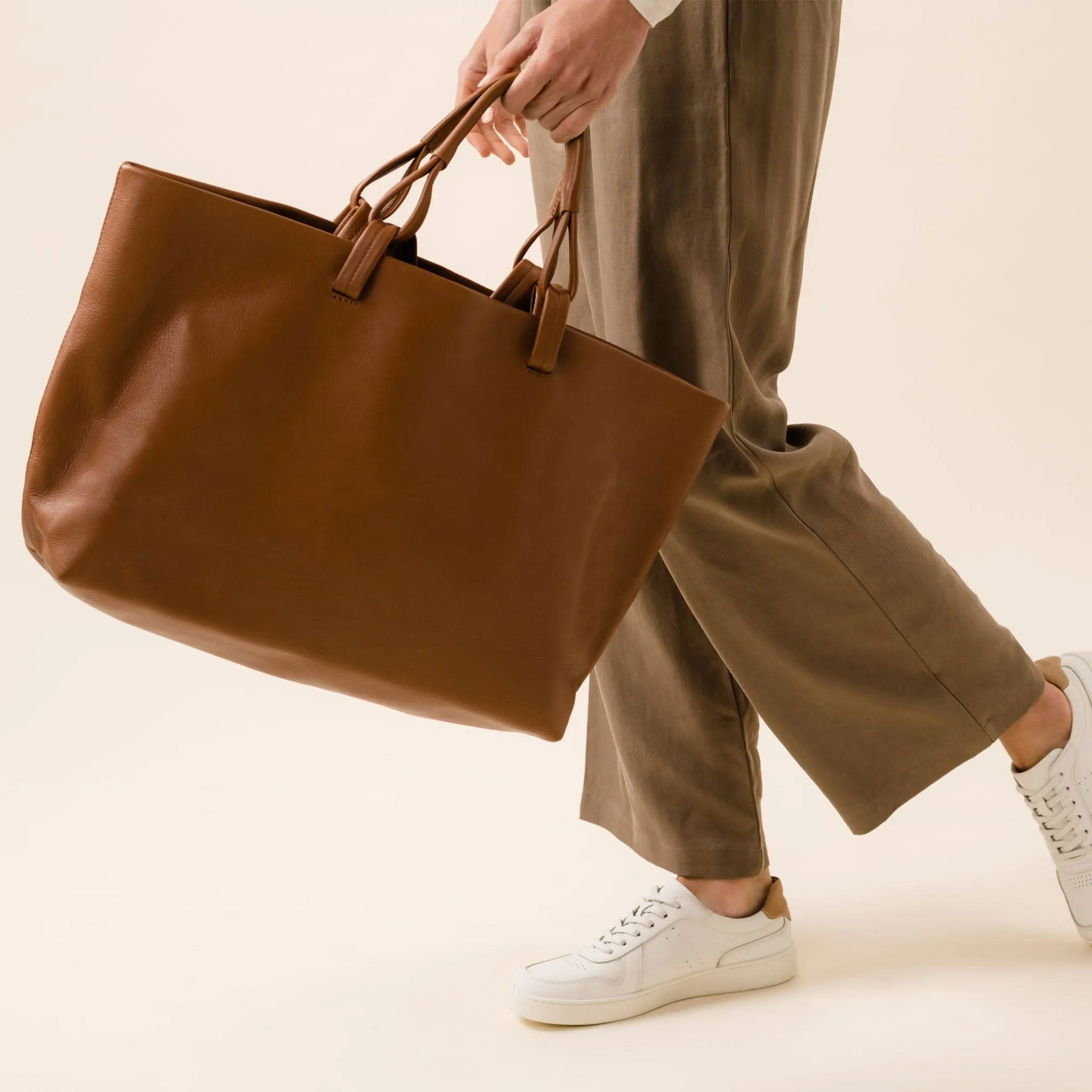 Camila Everyday Tote Caramel -NISOLO