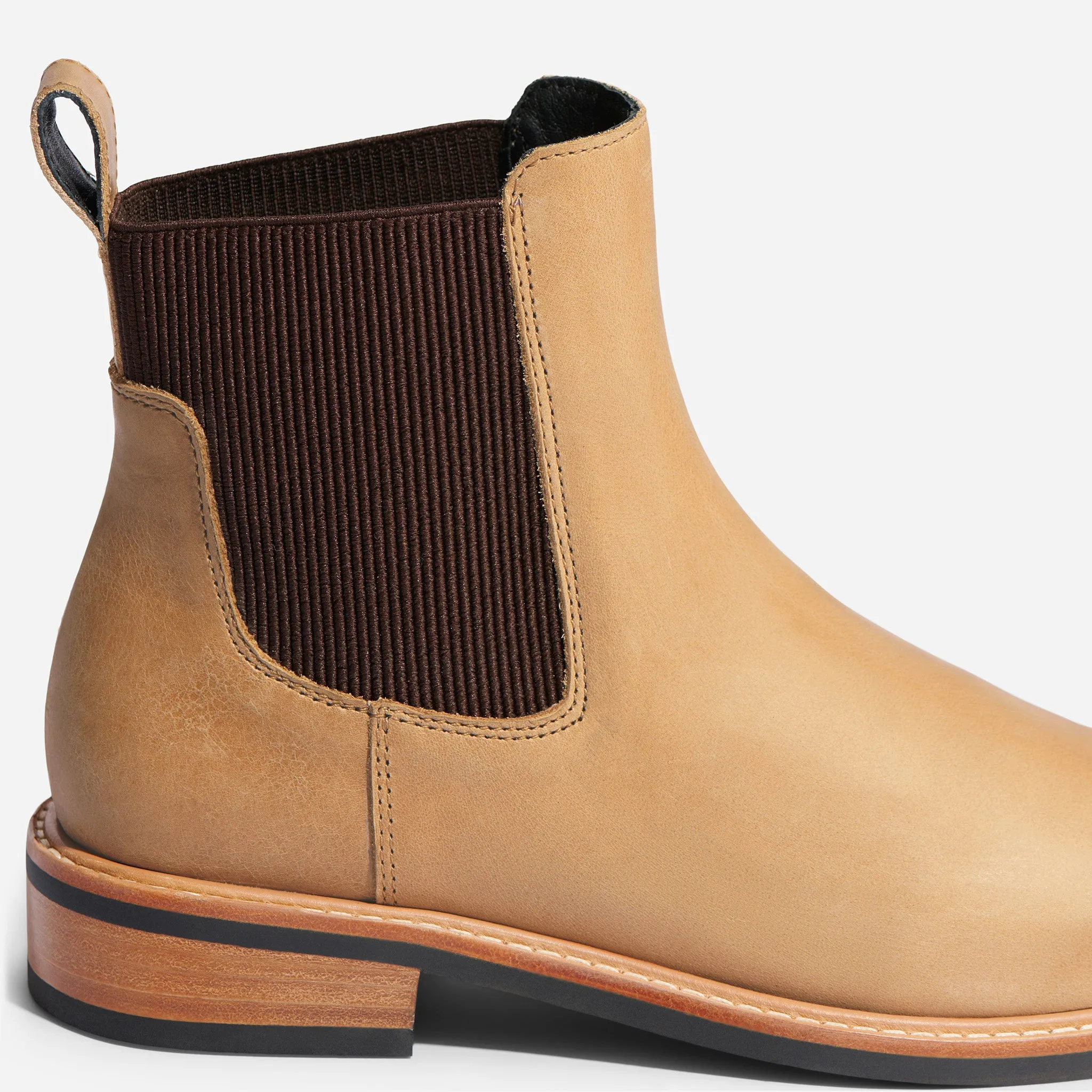 Carmen Chelsea Boot 2.0 Almond -NISOLO
