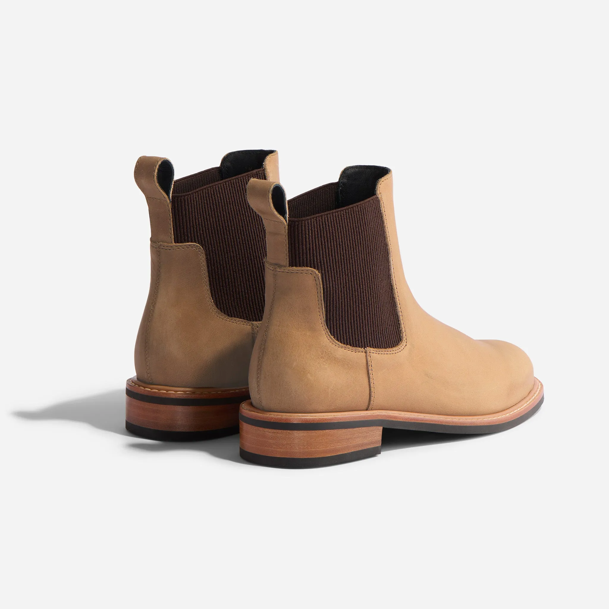 Carmen Chelsea Boot 2.0 Almond -NISOLO