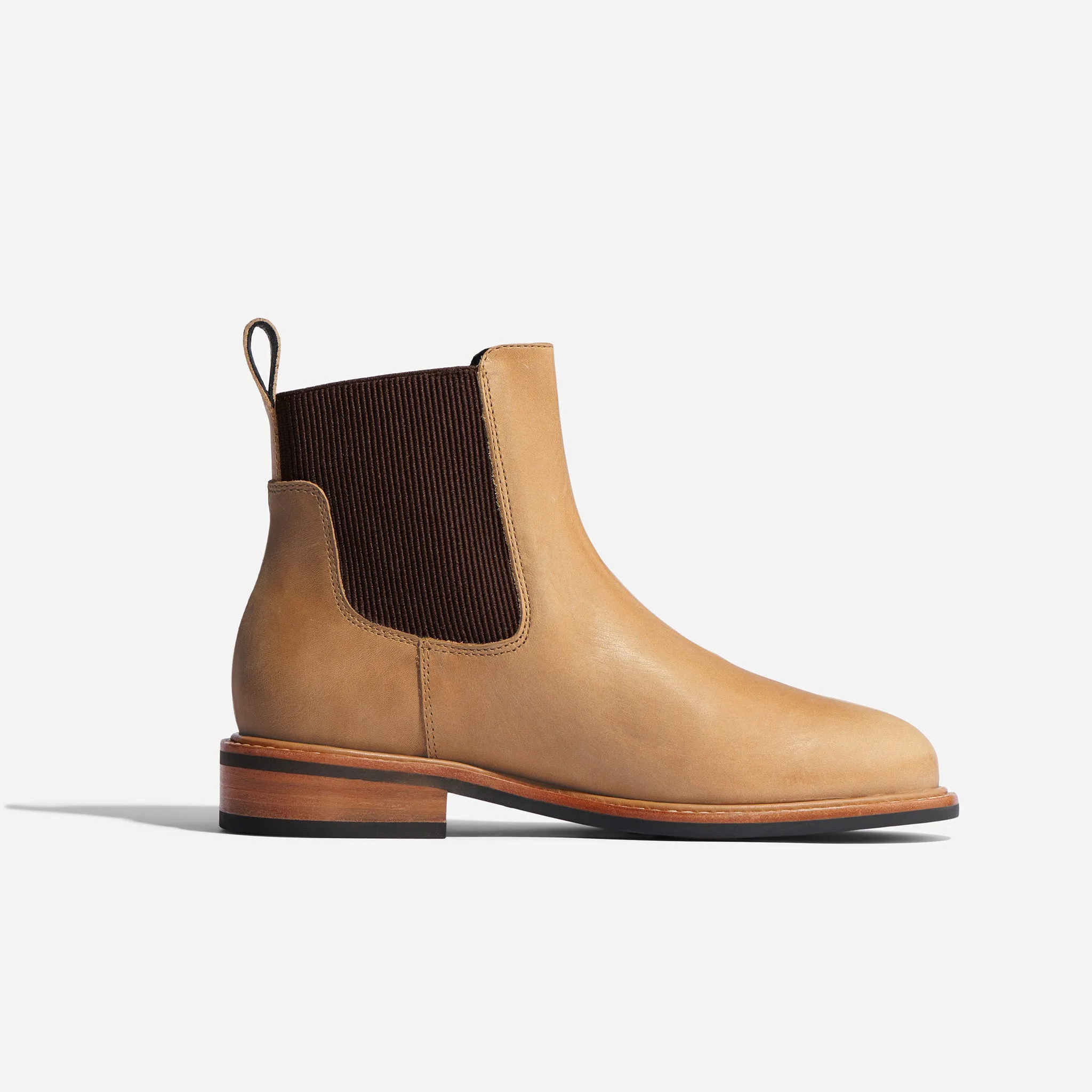 Carmen Chelsea Boot 2.0 Almond -NISOLO